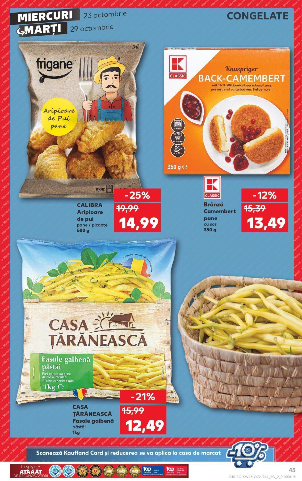 kaufland - Catalog Kaufland - Slatina 23.10.2024 - 29.10.2024 - page: 45