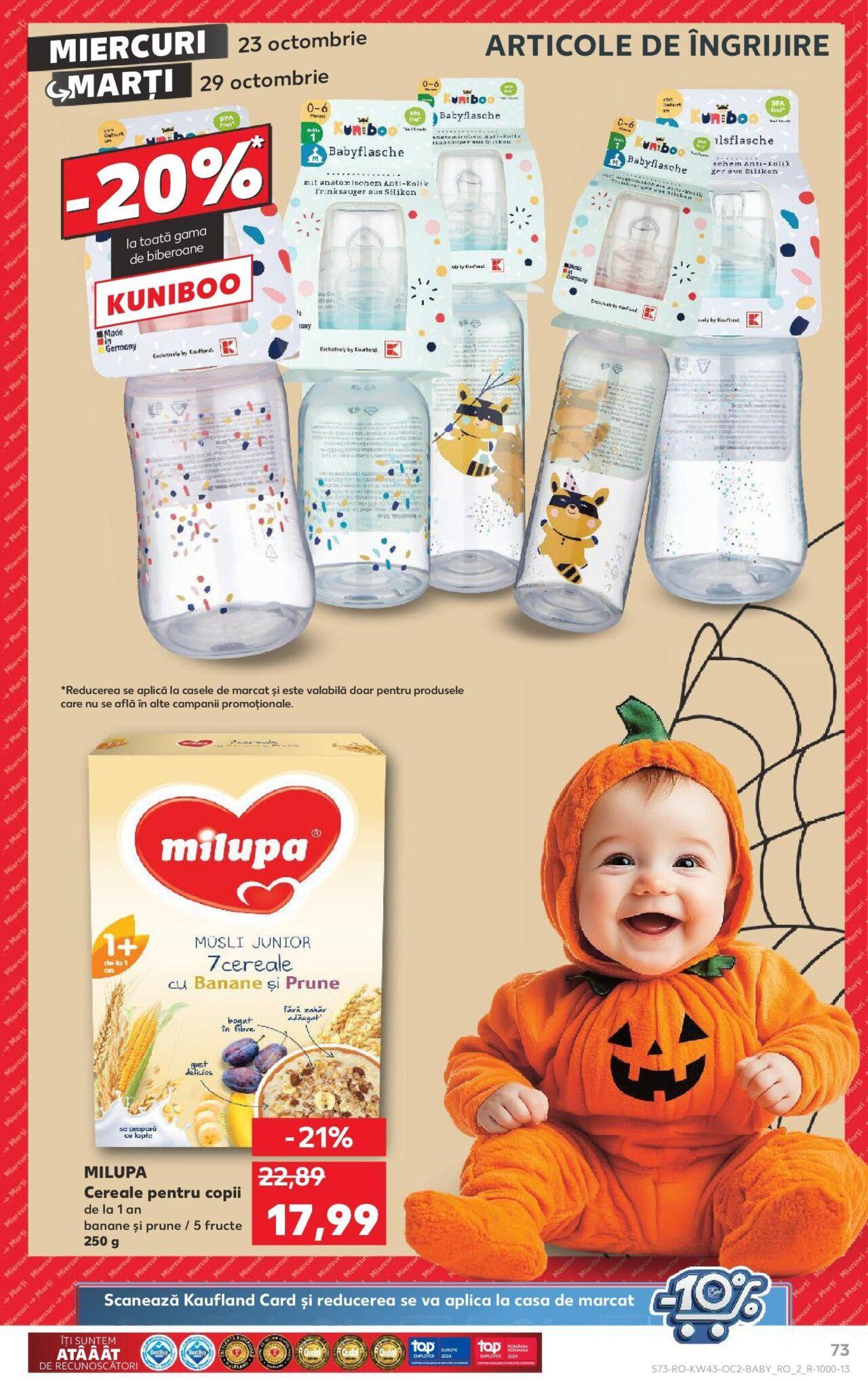 kaufland - Catalog Kaufland - Slatina 23.10.2024 - 29.10.2024 - page: 73