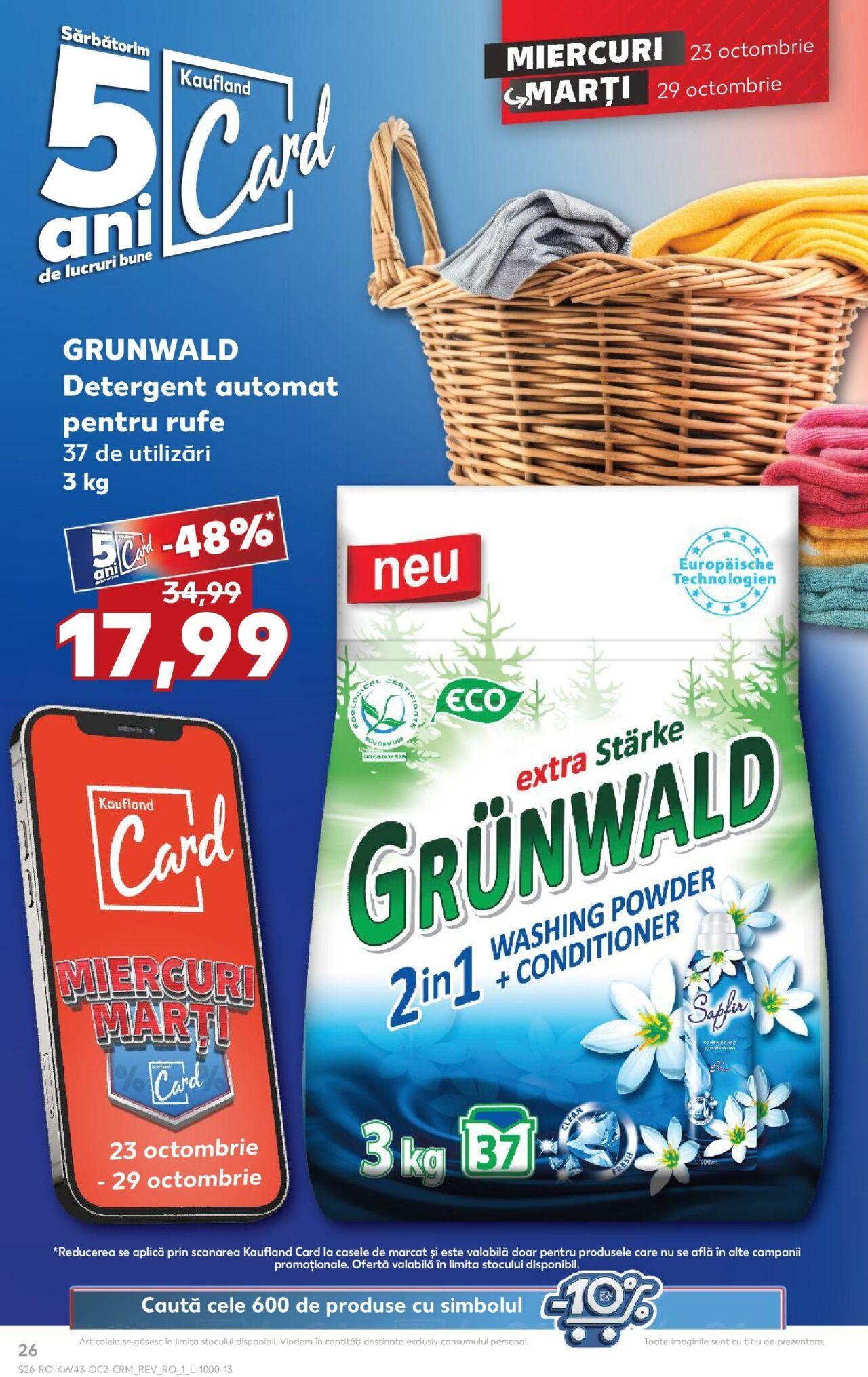 kaufland - Catalog Kaufland - Slatina 23.10.2024 - 29.10.2024 - page: 26