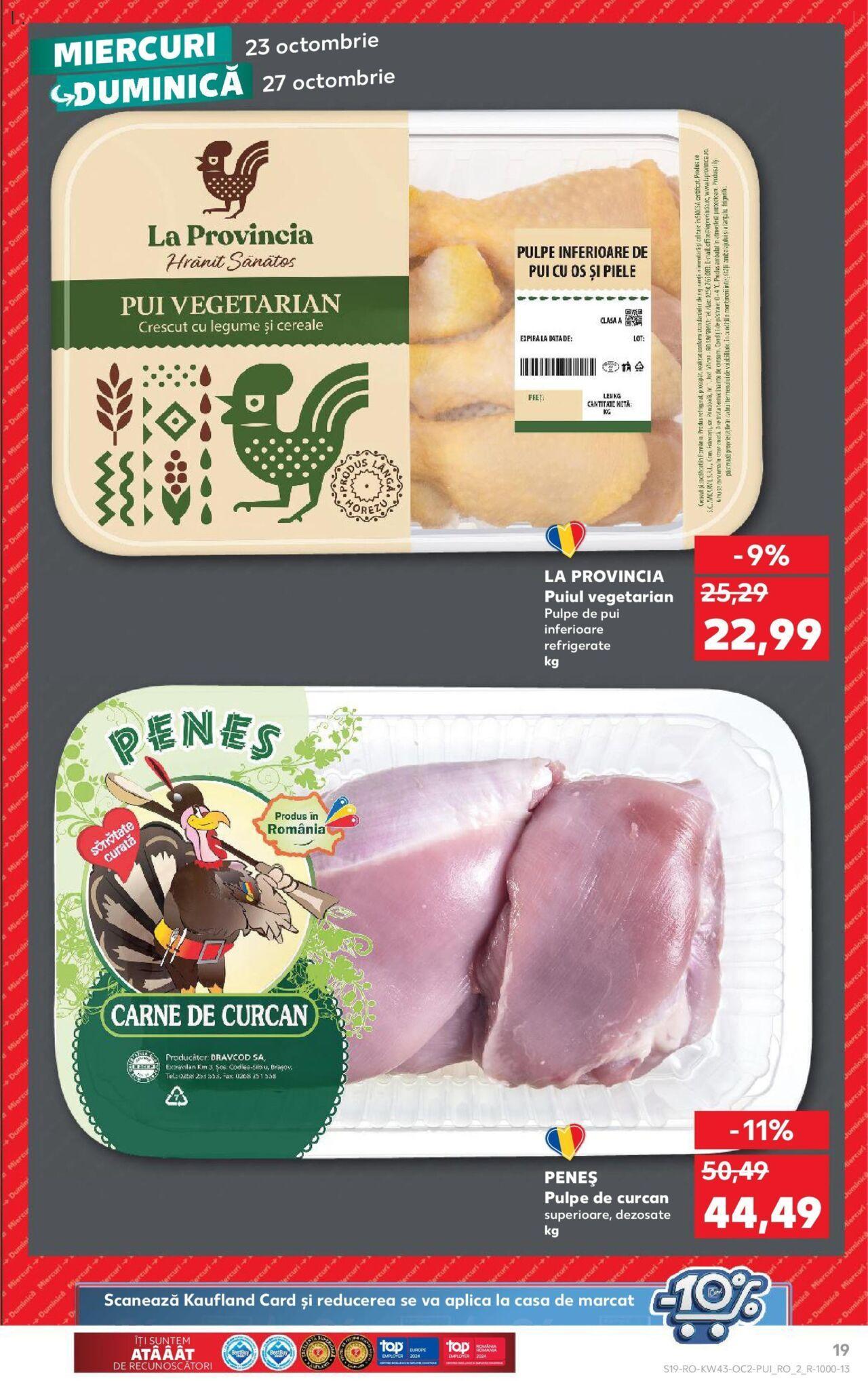 kaufland - Catalog Kaufland - Slatina 23.10.2024 - 29.10.2024 - page: 19