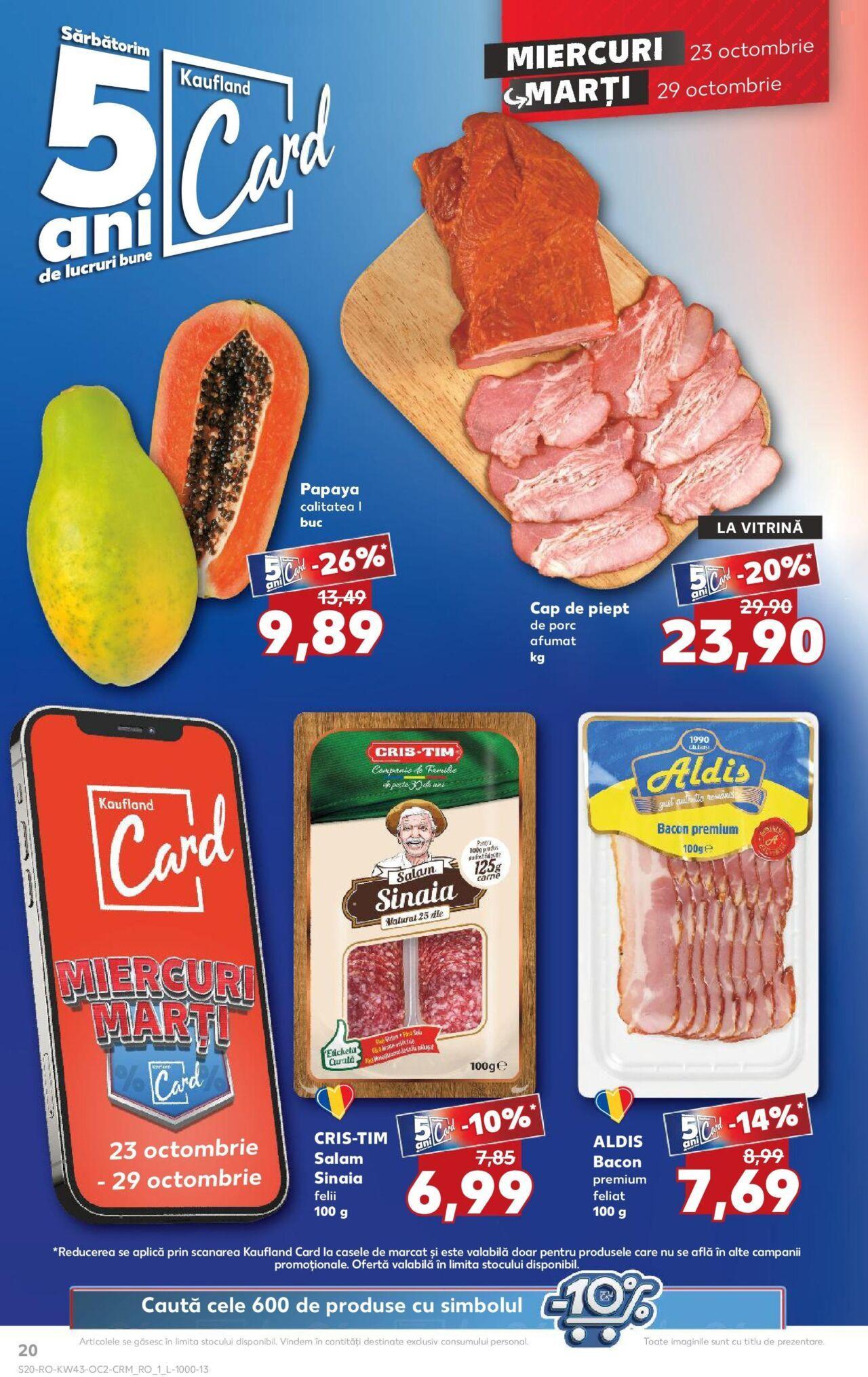 kaufland - Catalog Kaufland - Slatina 23.10.2024 - 29.10.2024 - page: 20