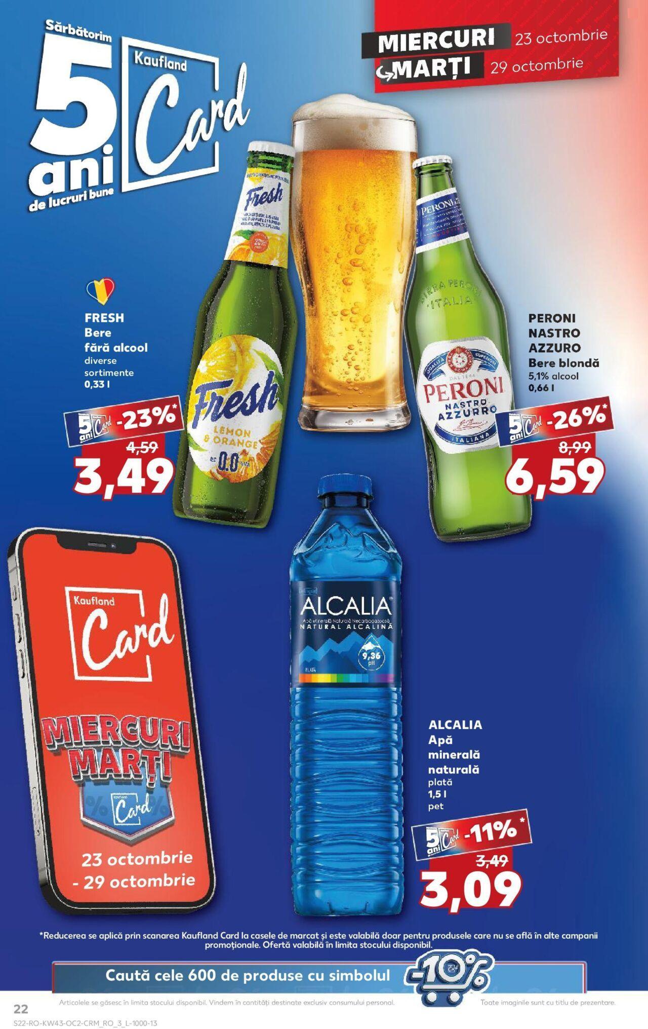 kaufland - Catalog Kaufland - Slatina 23.10.2024 - 29.10.2024 - page: 22