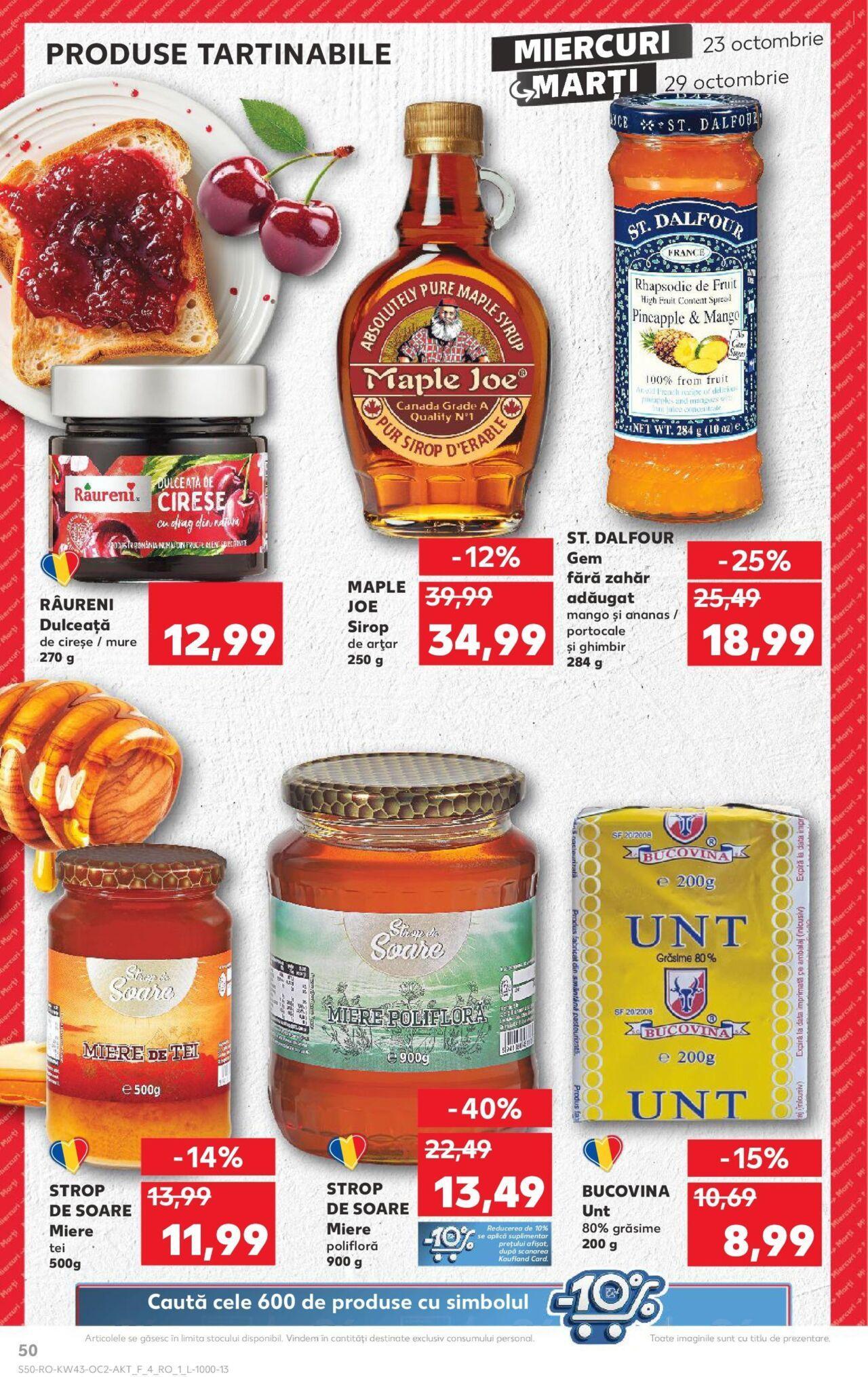 kaufland - Catalog Kaufland - Slatina 23.10.2024 - 29.10.2024 - page: 50