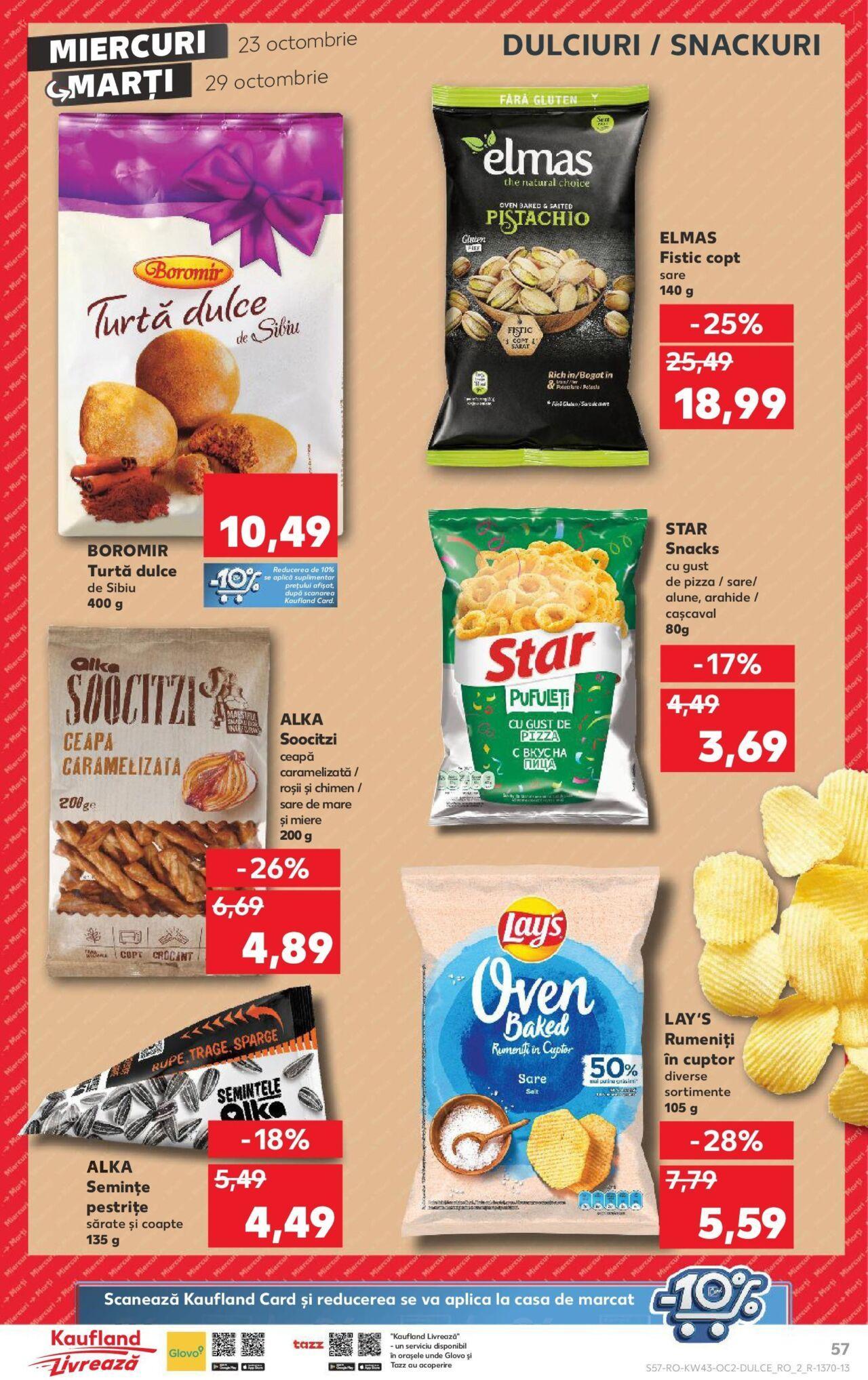 kaufland - Catalog Kaufland - Slatina 23.10.2024 - 29.10.2024 - page: 57