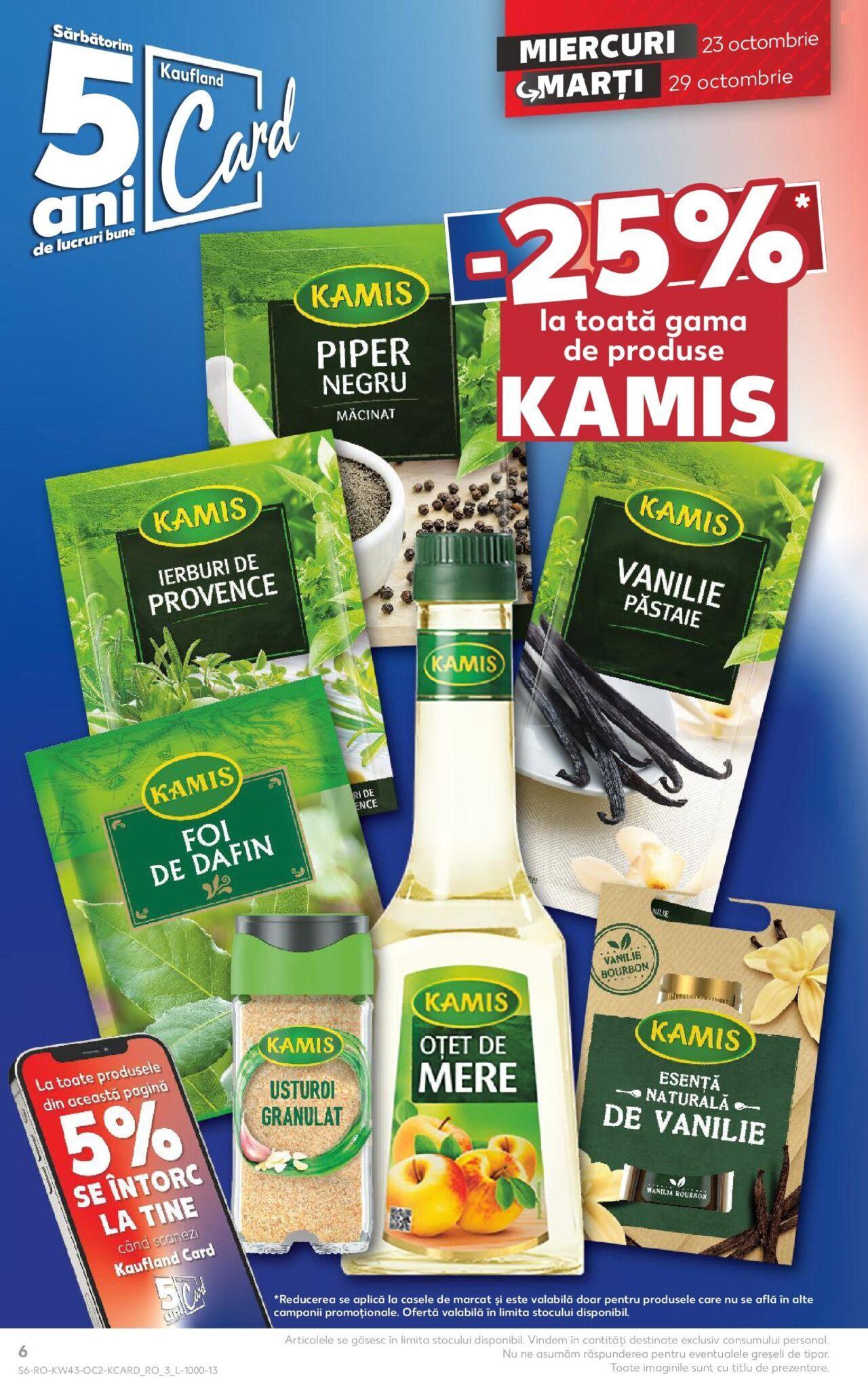 kaufland - Catalog Kaufland - Slatina 23.10.2024 - 29.10.2024 - page: 6