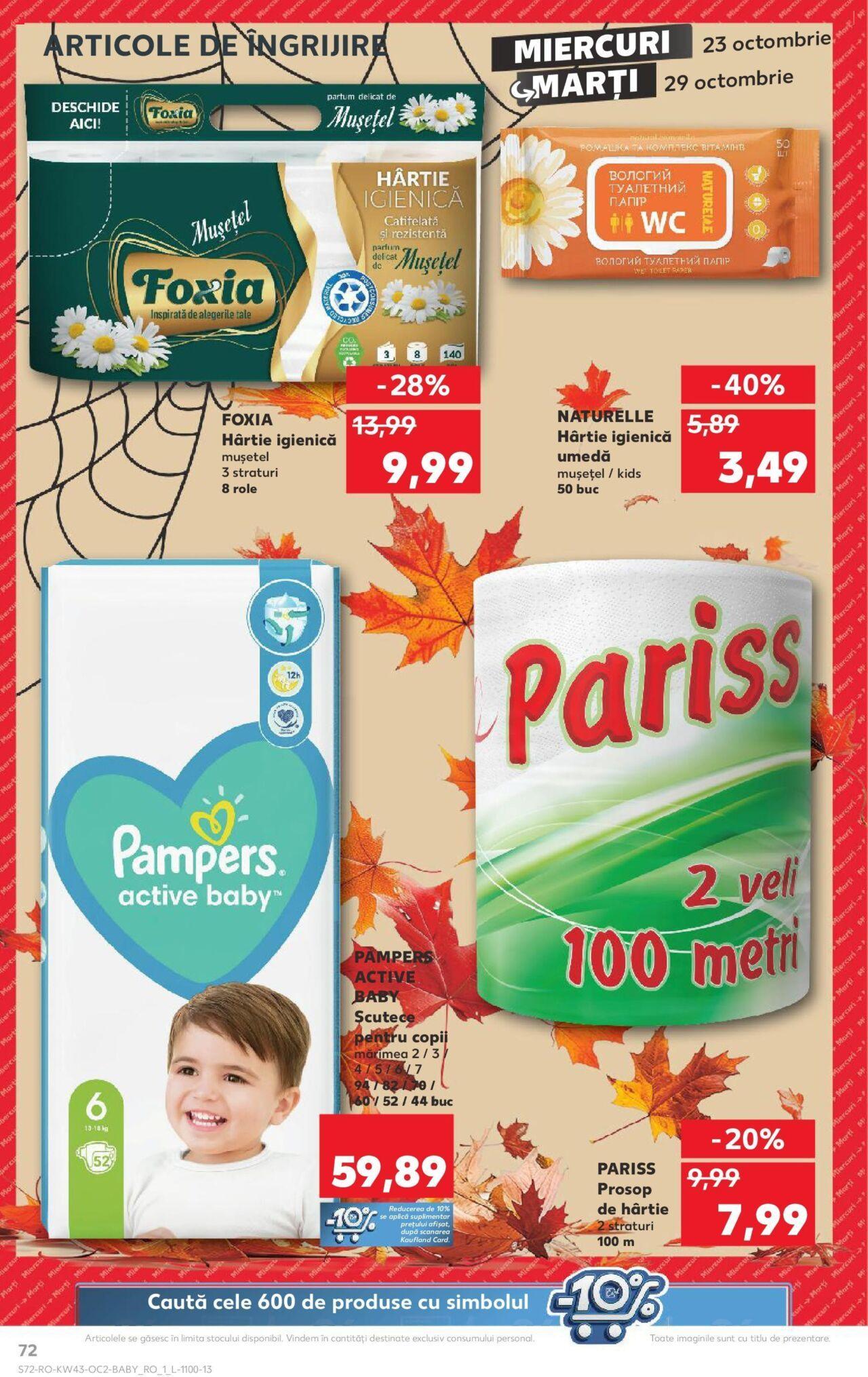 kaufland - Catalog Kaufland - Slatina 23.10.2024 - 29.10.2024 - page: 72