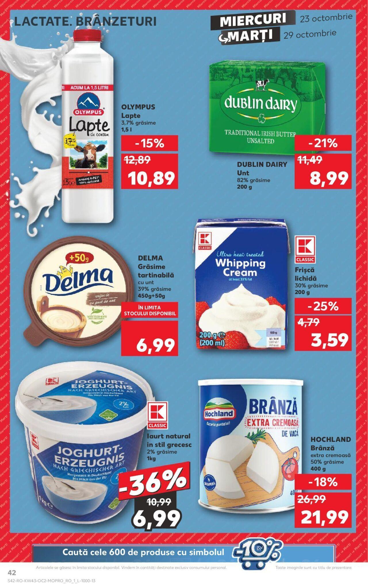 kaufland - Catalog Kaufland - Slatina 23.10.2024 - 29.10.2024 - page: 42