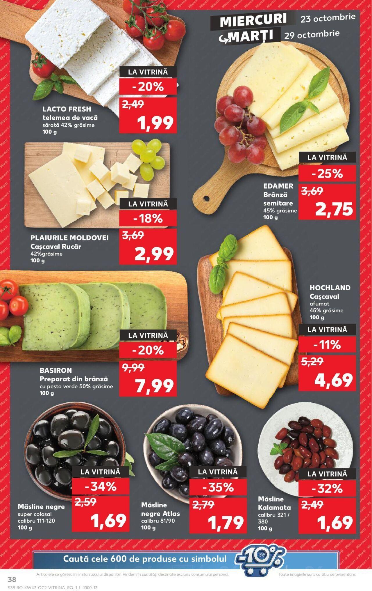 kaufland - Catalog Kaufland - Slatina 23.10.2024 - 29.10.2024 - page: 38