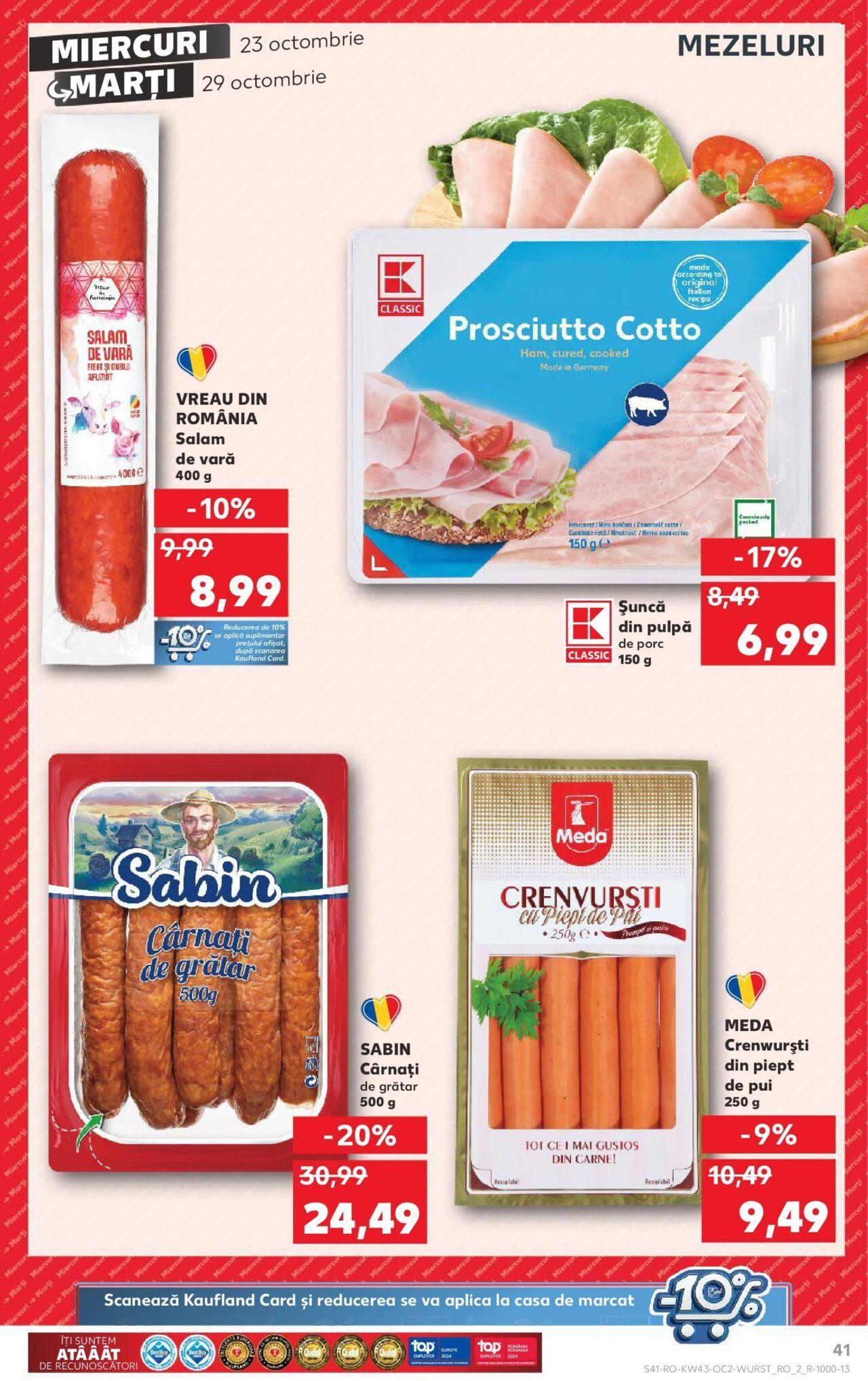 kaufland - Catalog Kaufland - Slatina 23.10.2024 - 29.10.2024 - page: 41