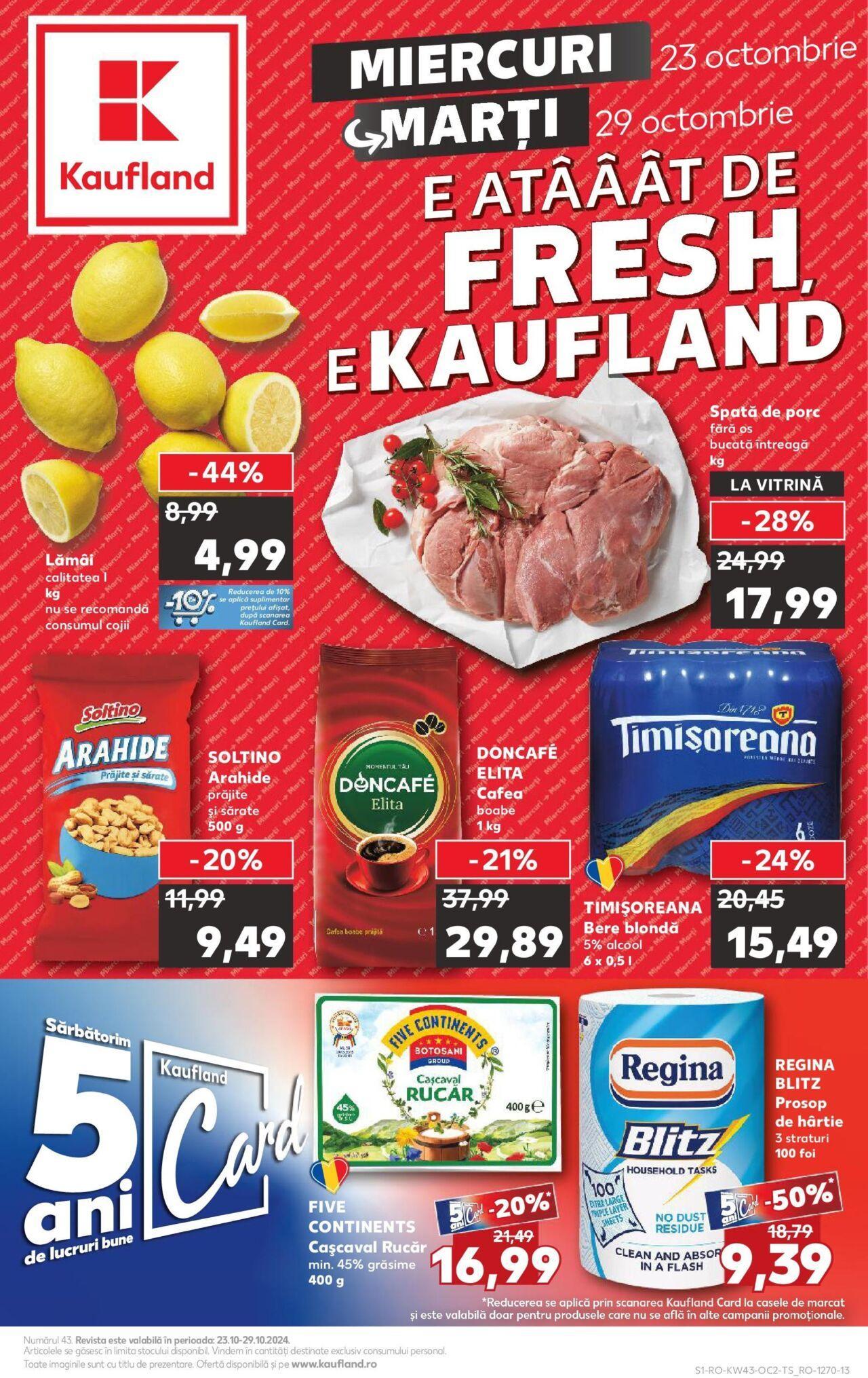 kaufland - Catalog Kaufland - Braşov 23.10.2024 - 29.10.2024