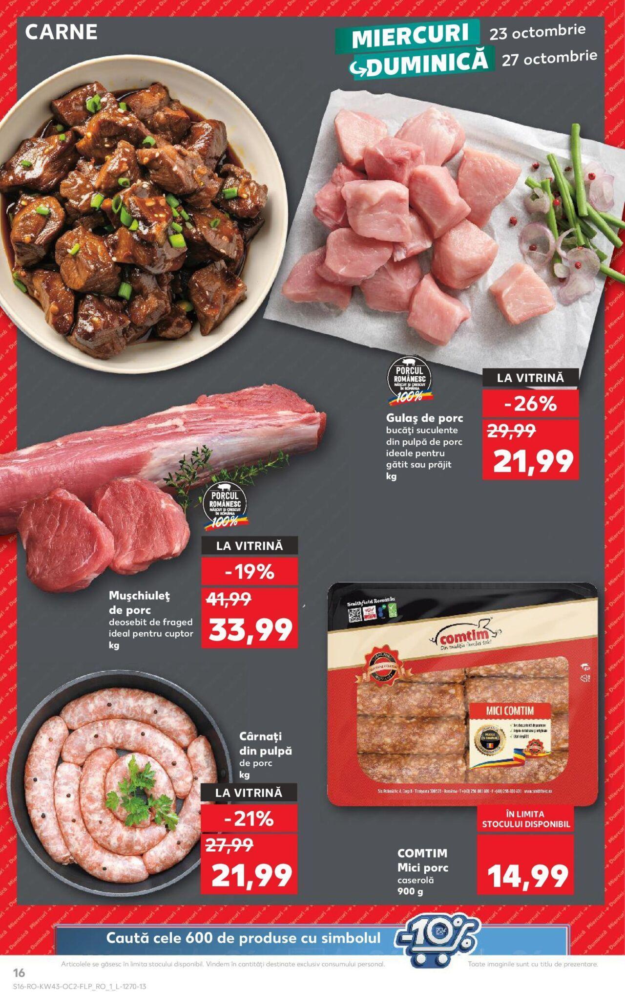 kaufland - Catalog Kaufland - Braşov 23.10.2024 - 29.10.2024 - page: 16