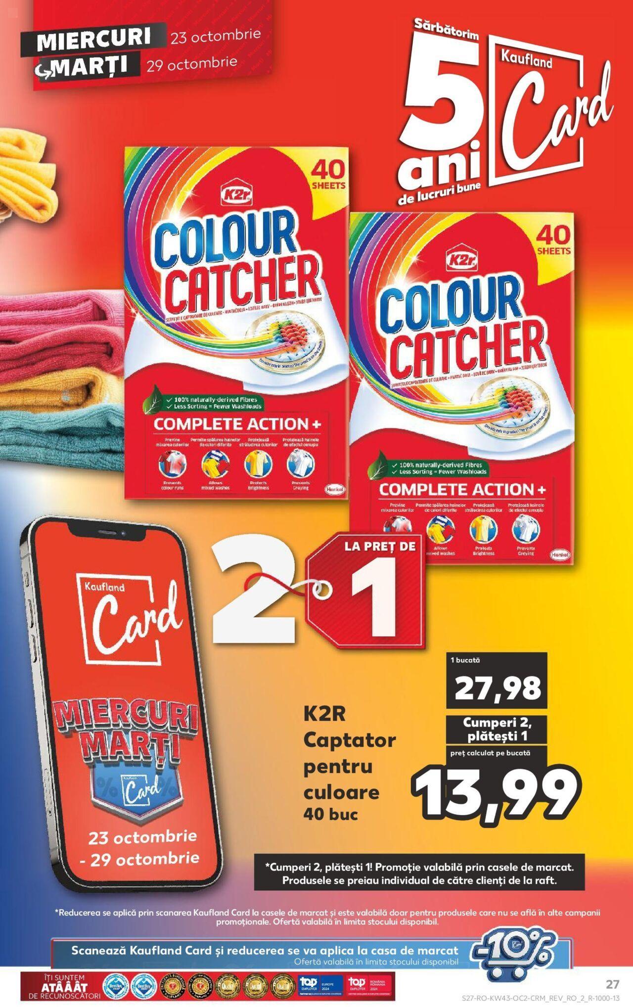 kaufland - Catalog Kaufland - Constanța 23.10.2024 - 29.10.2024 - page: 27