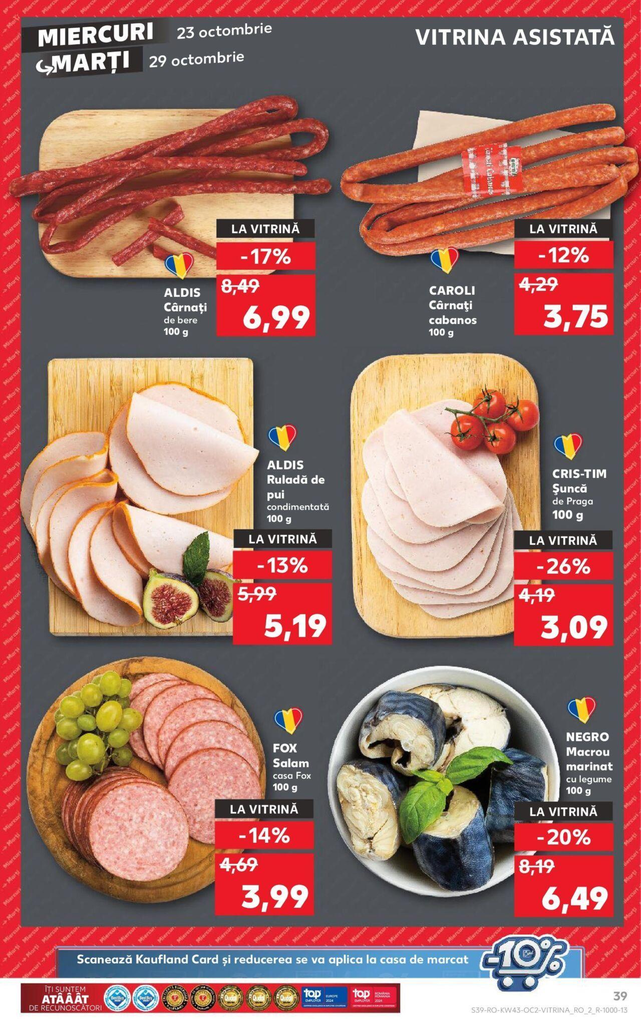 kaufland - Catalog Kaufland - Constanța 23.10.2024 - 29.10.2024 - page: 39