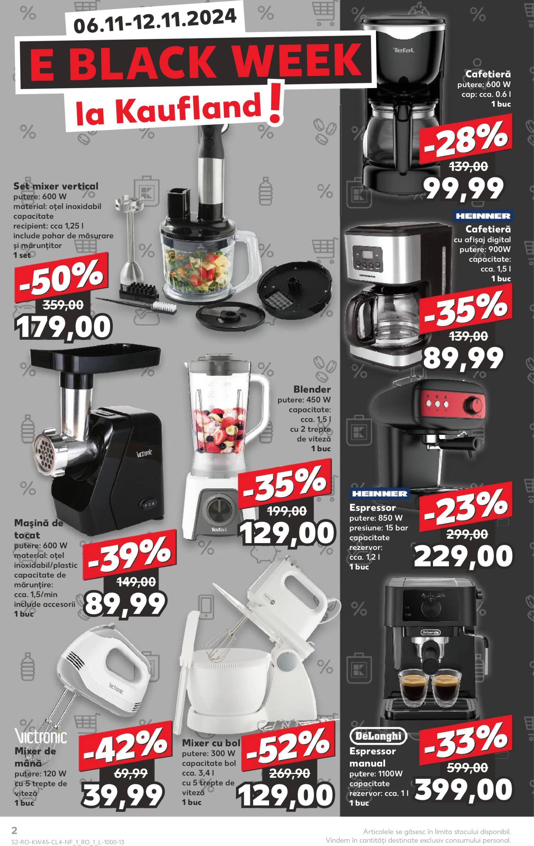 kaufland - Catalog Kaufland - E Black Week valabil din 06.11. - 12.11. - page: 2