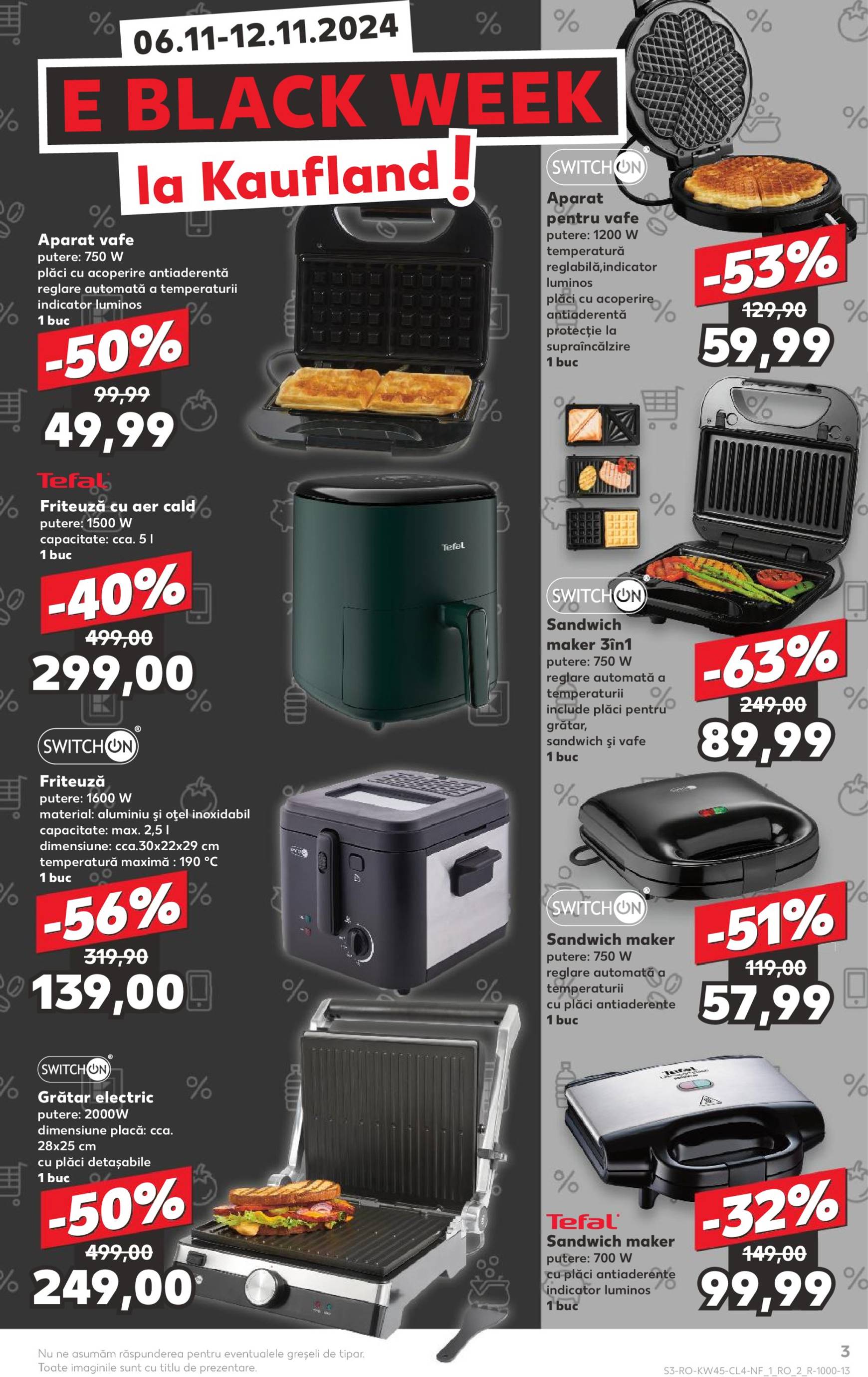 kaufland - Catalog Kaufland - E Black Week valabil din 06.11. - 12.11. - page: 3