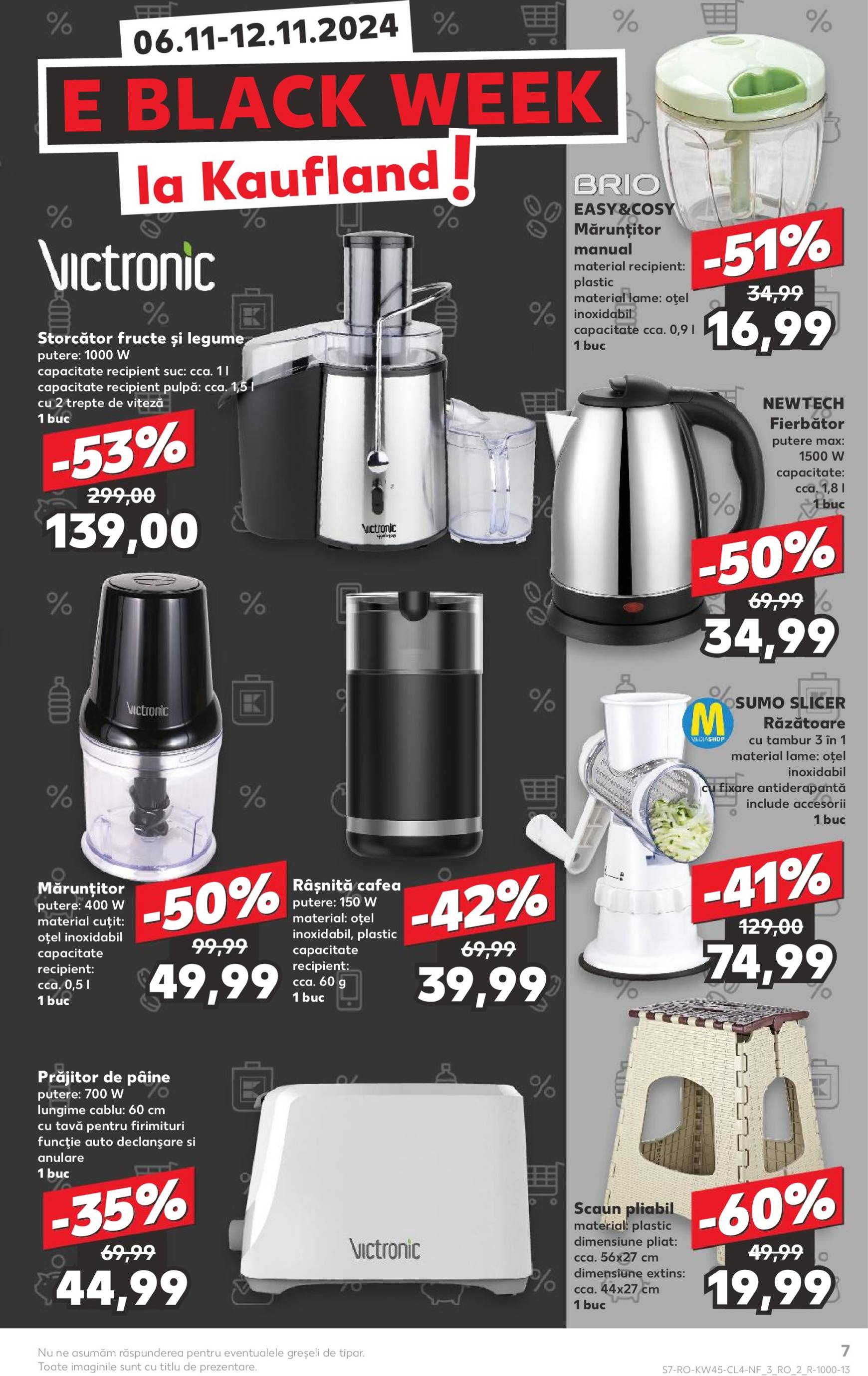 kaufland - Catalog Kaufland - E Black Week valabil din 06.11. - 12.11. - page: 7