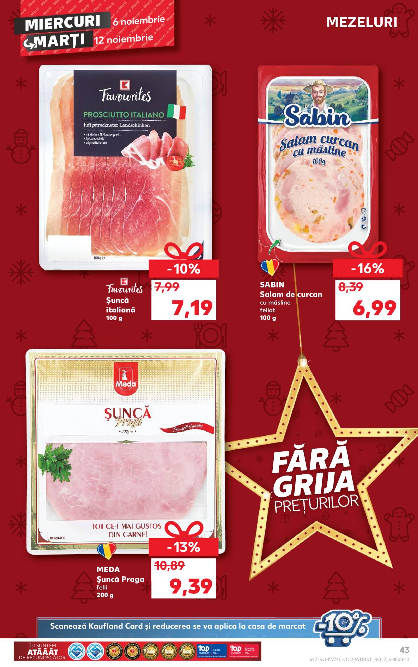 kaufland - Catalog Kaufland valabil din 06.11. - 12.11. - page: 43