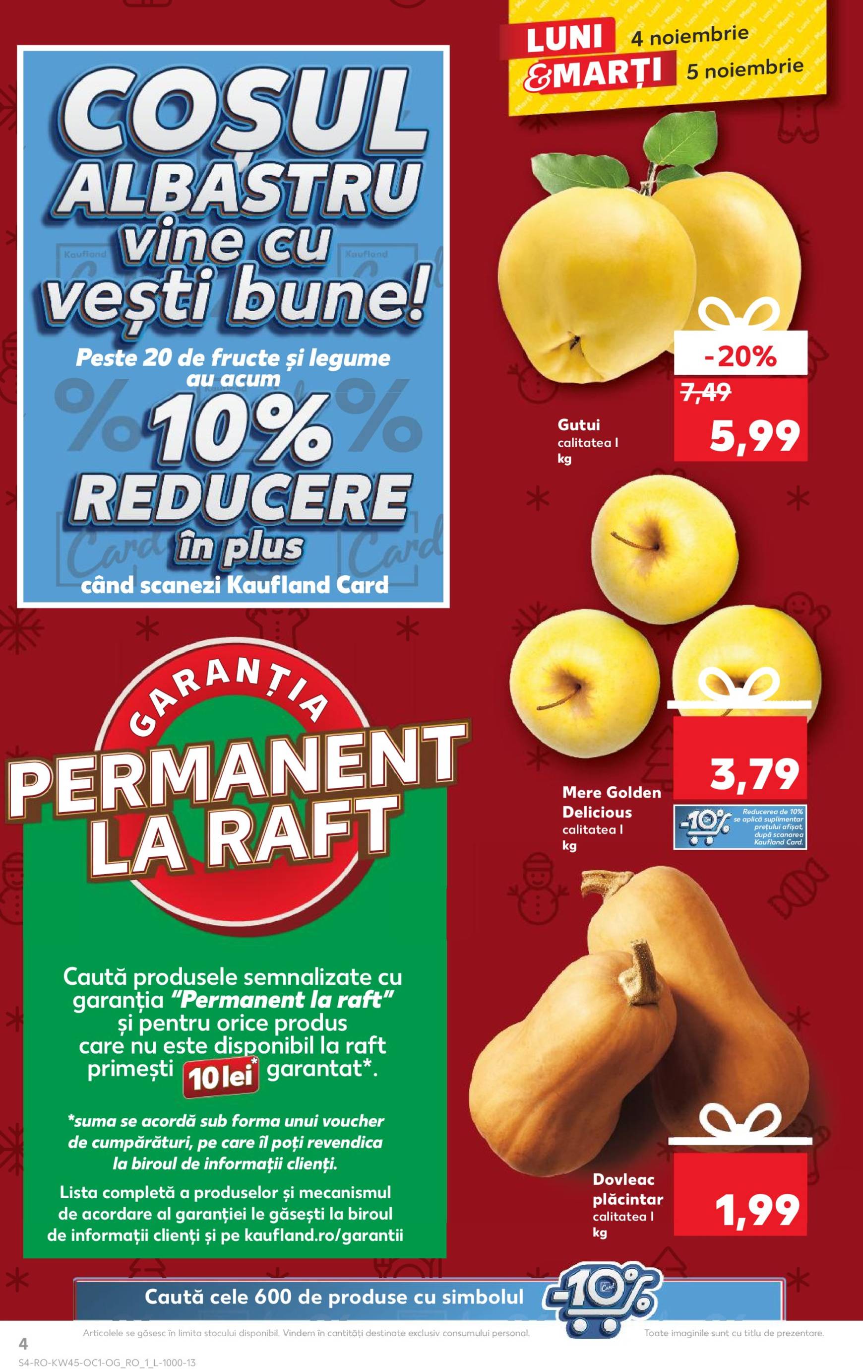 kaufland - Catalog Kaufland valabil din 04.11. - 05.11. - page: 4