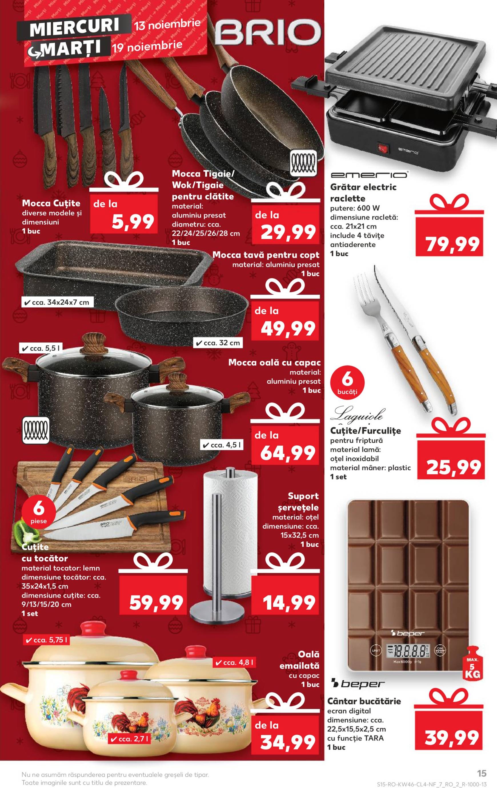 kaufland - Catalog Kaufland - Crăciun valabil din 13.11. - 19.11. - page: 15