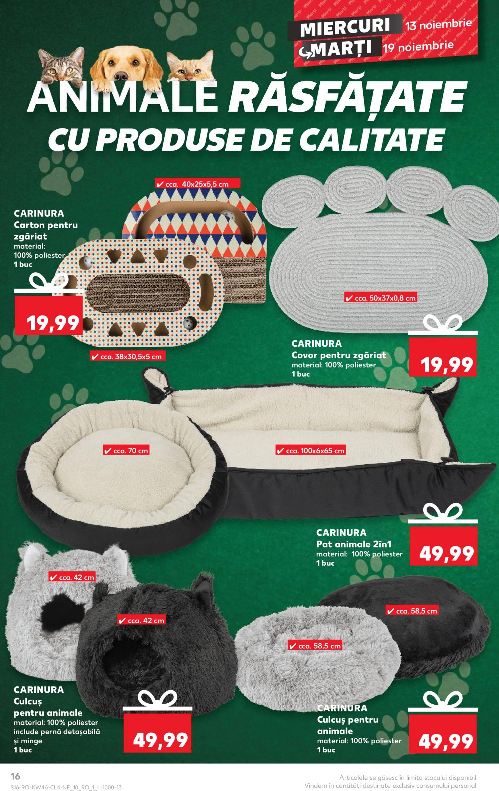 kaufland - Catalog Kaufland - Crăciun valabil din 13.11. - 19.11. - page: 16