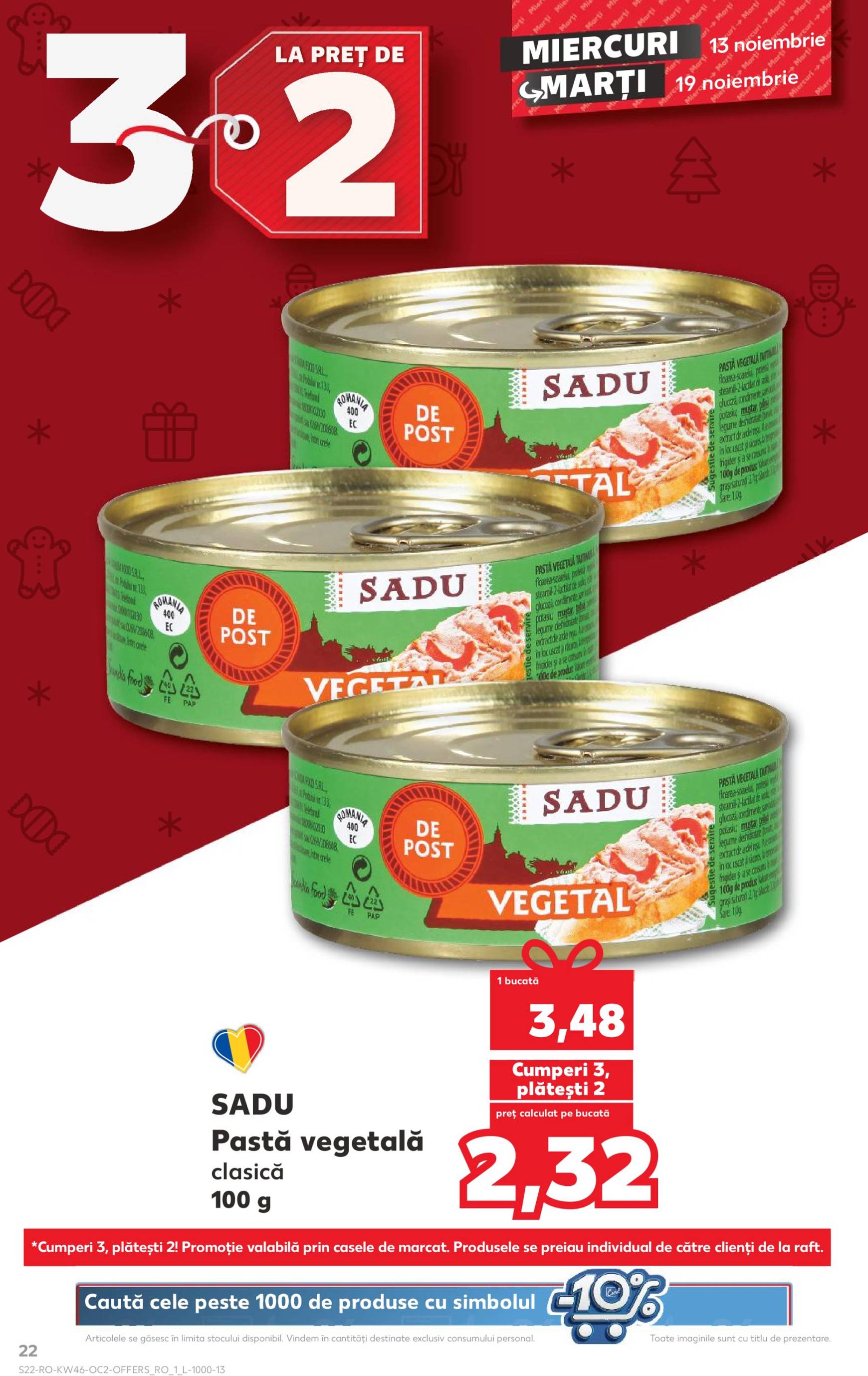 kaufland - Catalog Kaufland valabil din 13.11. - 19.11. - page: 22