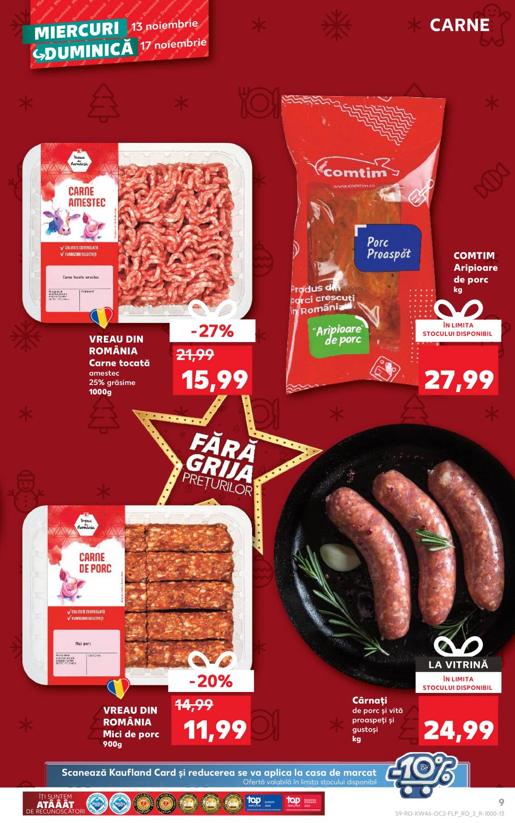 kaufland - Catalog Kaufland valabil din 13.11. - 19.11. - page: 9