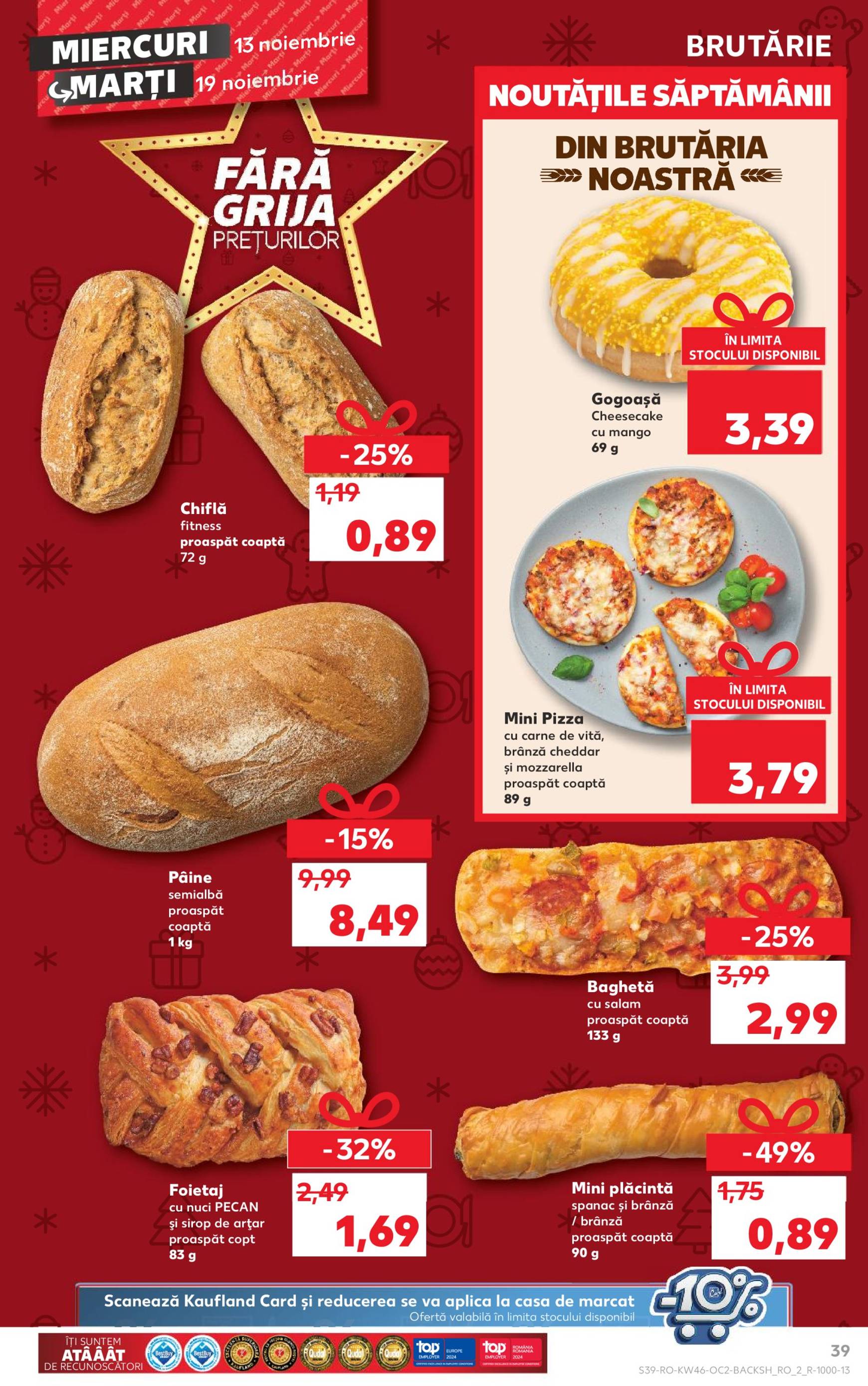 kaufland - Catalog Kaufland valabil din 13.11. - 19.11. - page: 39