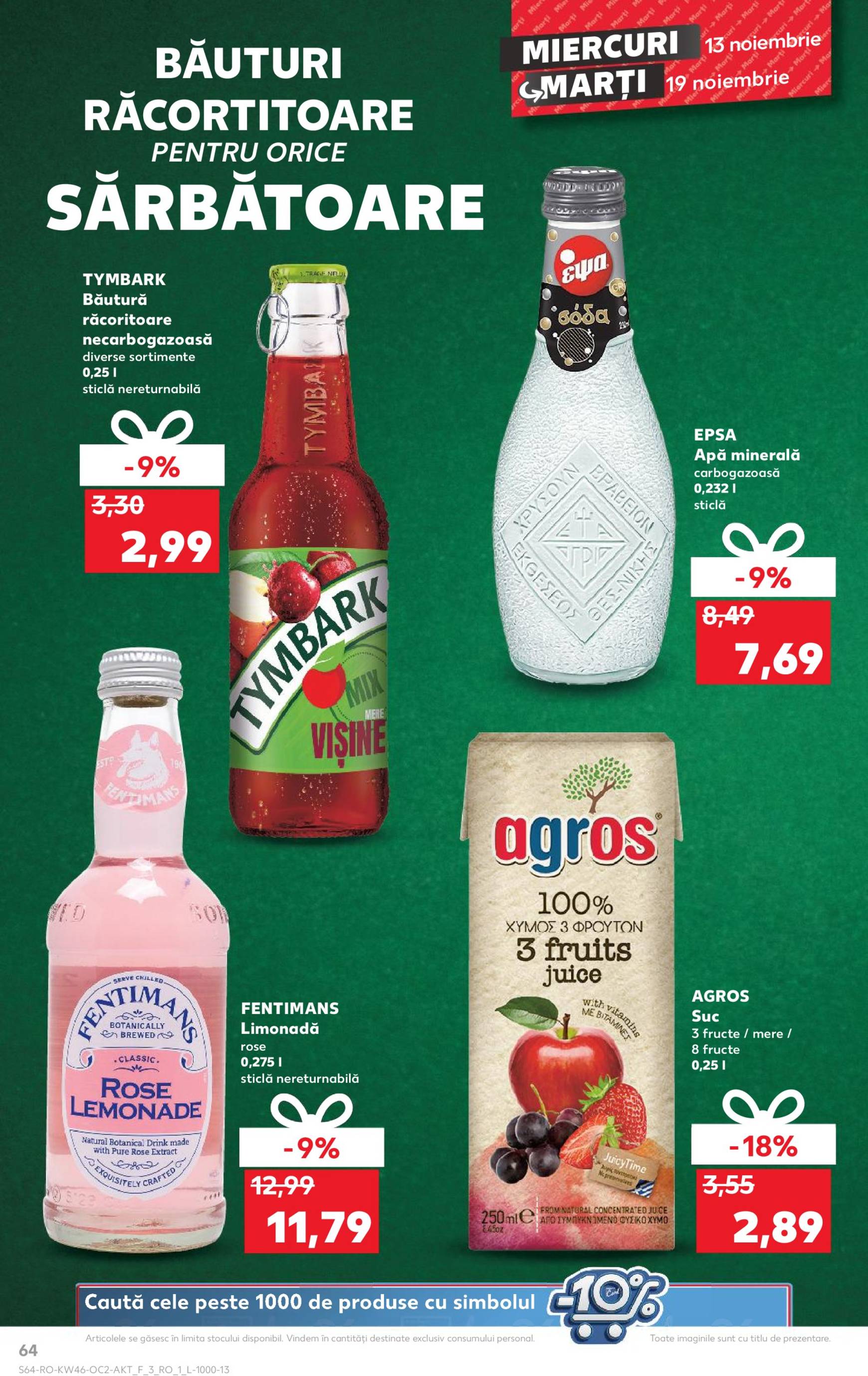 kaufland - Catalog Kaufland valabil din 13.11. - 19.11. - page: 64