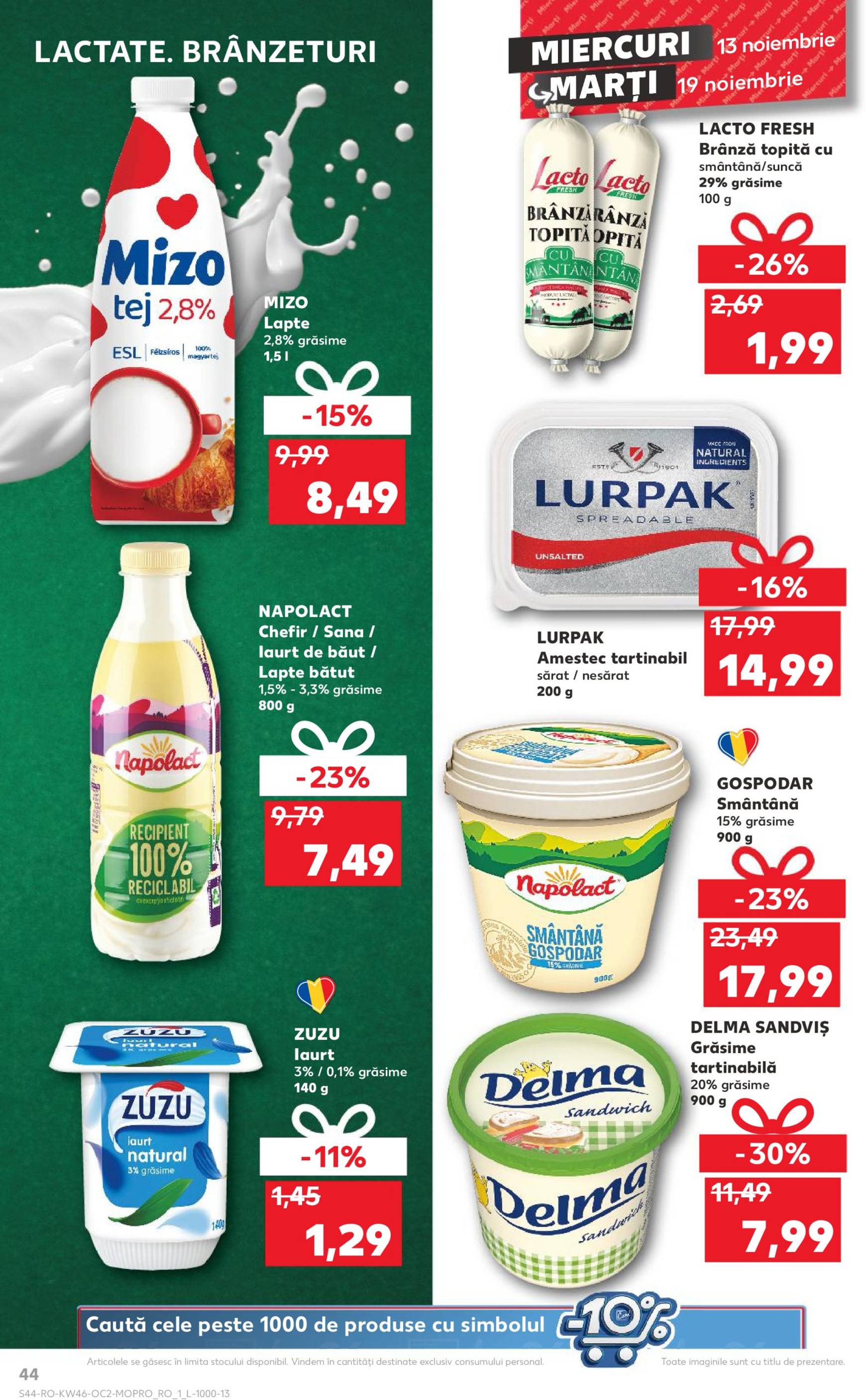 kaufland - Catalog Kaufland valabil din 13.11. - 19.11. - page: 44