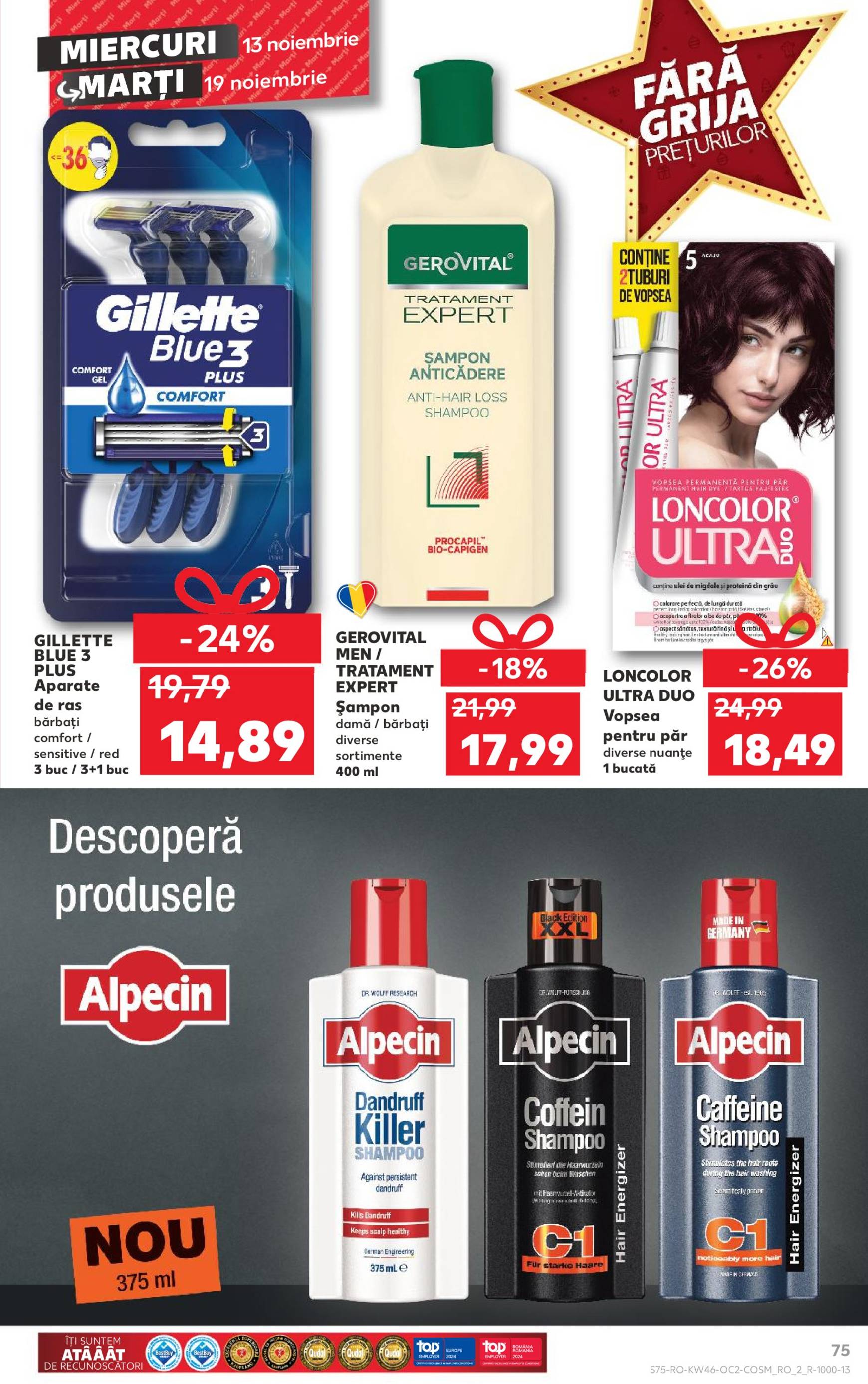 kaufland - Catalog Kaufland valabil din 13.11. - 19.11. - page: 75