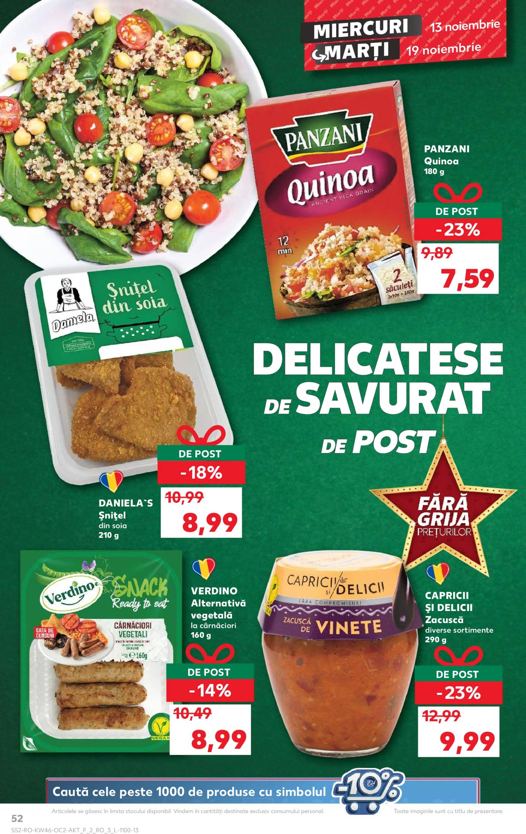 kaufland - Catalog Kaufland valabil din 13.11. - 19.11. - page: 52