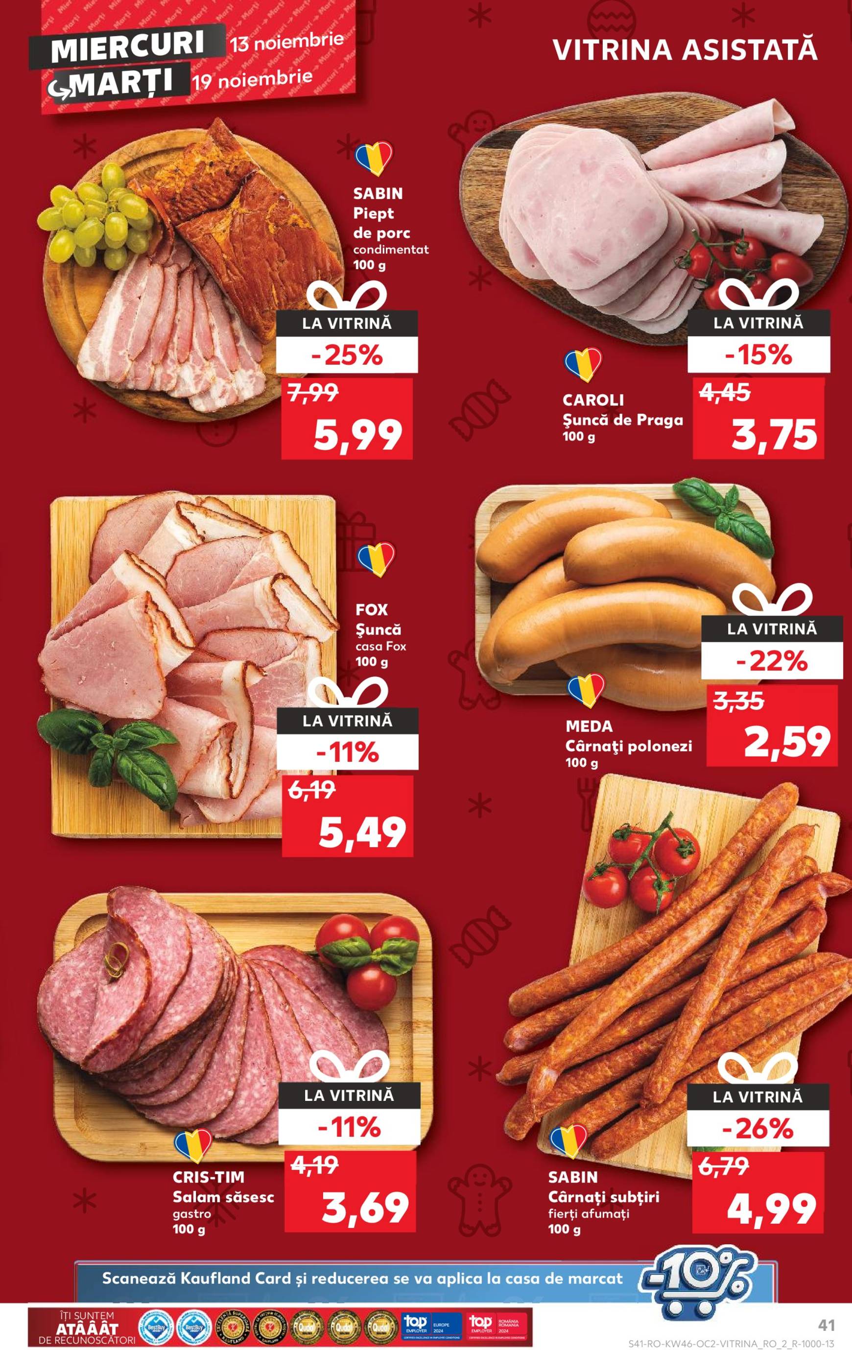 kaufland - Catalog Kaufland valabil din 13.11. - 19.11. - page: 41