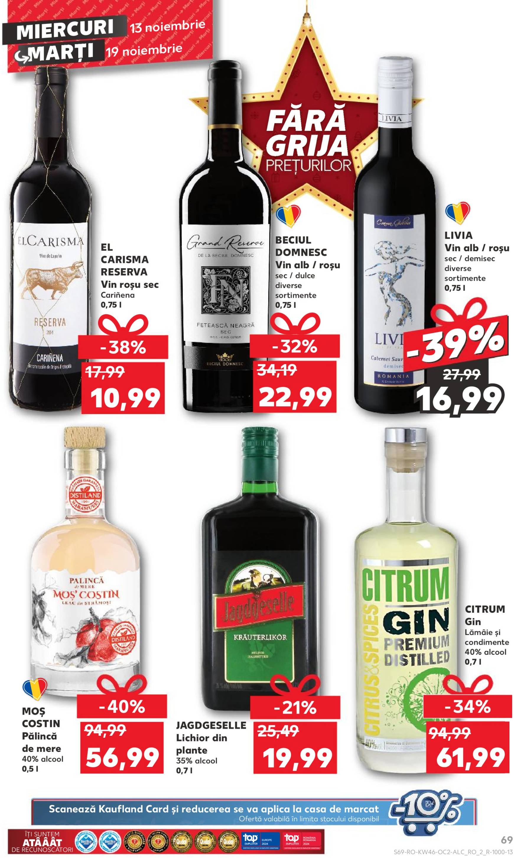 kaufland - Catalog Kaufland valabil din 13.11. - 19.11. - page: 69