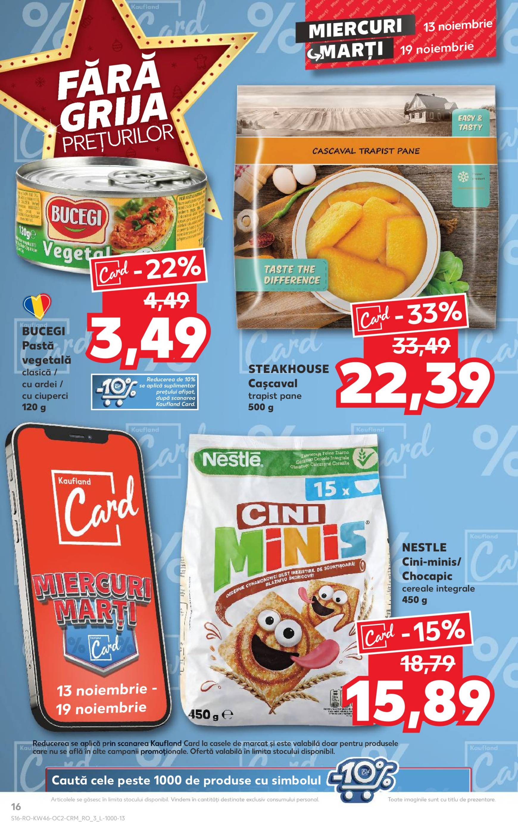 kaufland - Catalog Kaufland valabil din 13.11. - 19.11. - page: 16