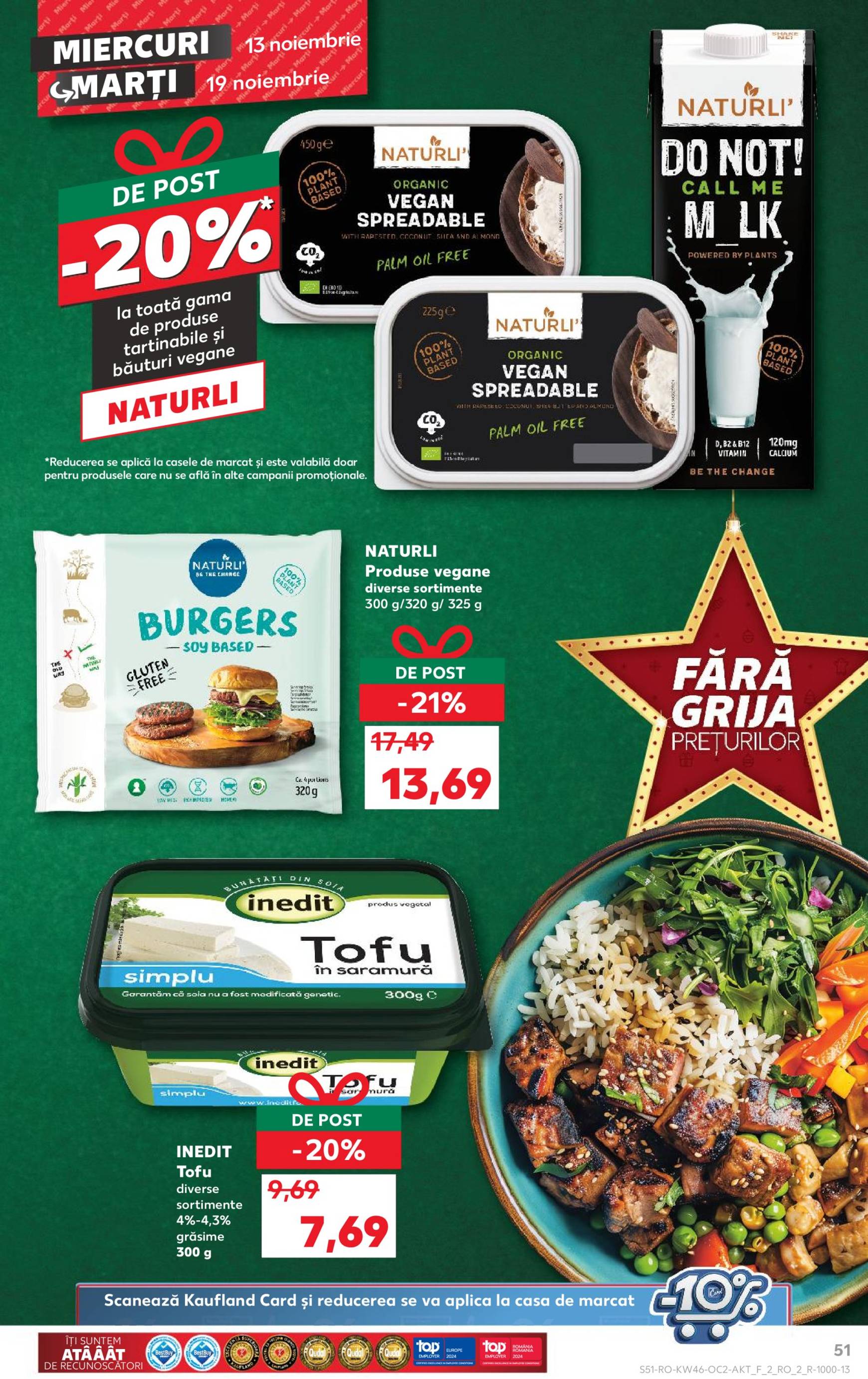 kaufland - Catalog Kaufland valabil din 13.11. - 19.11. - page: 51