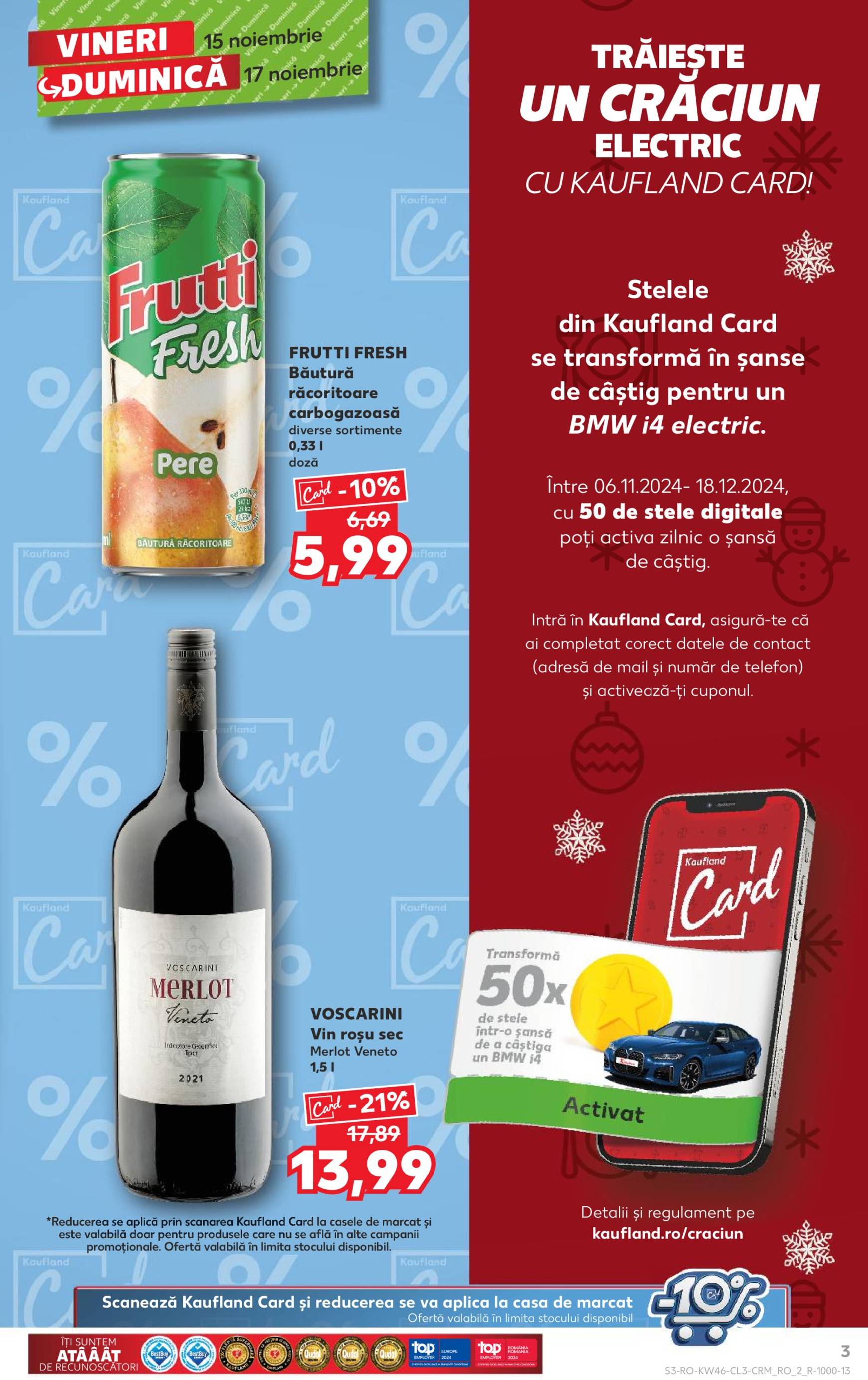 kaufland - Catalog Kaufland valabil din 15.11. - 17.11. - page: 3