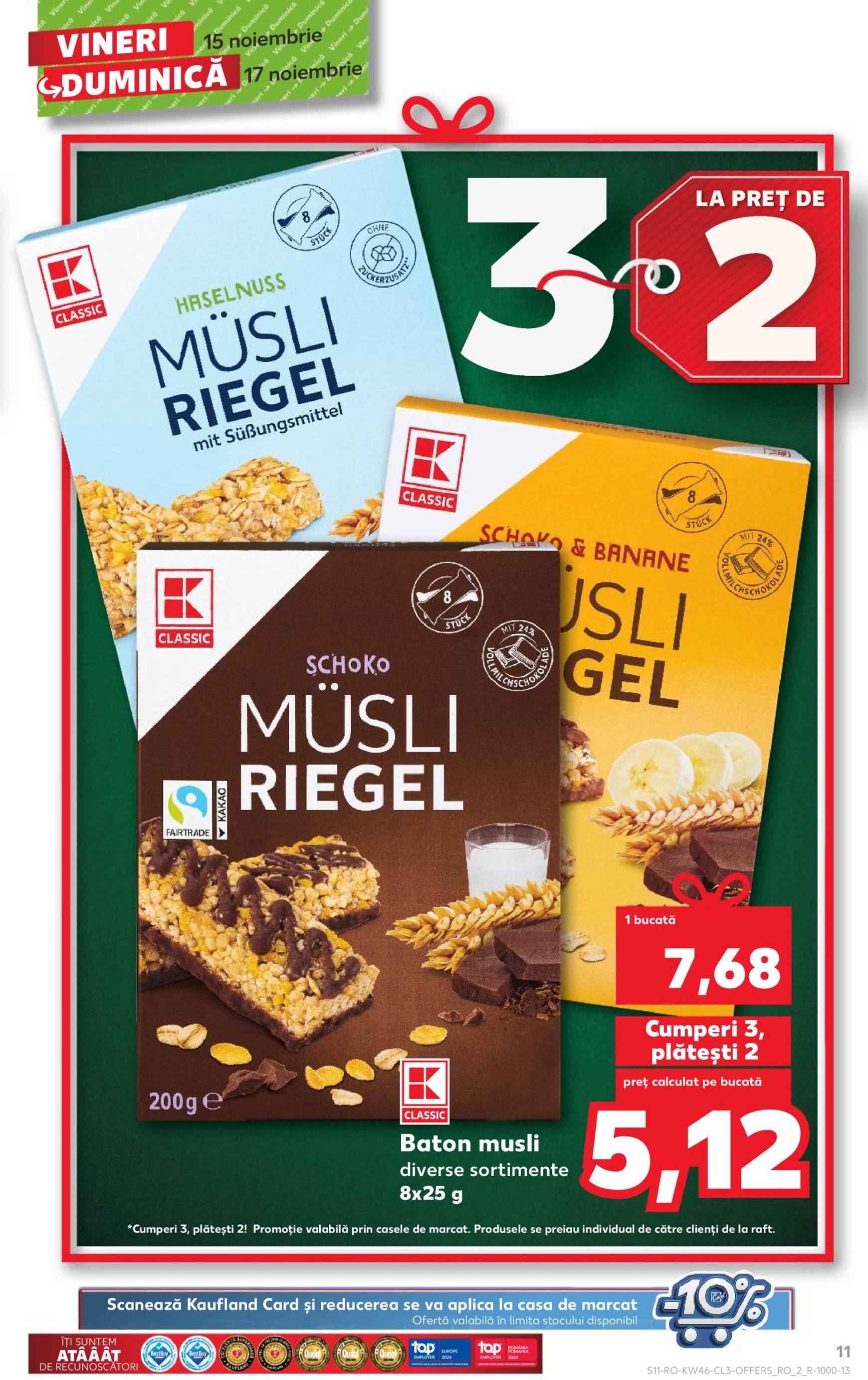 kaufland - Catalog Kaufland valabil din 15.11. - 17.11. - page: 11