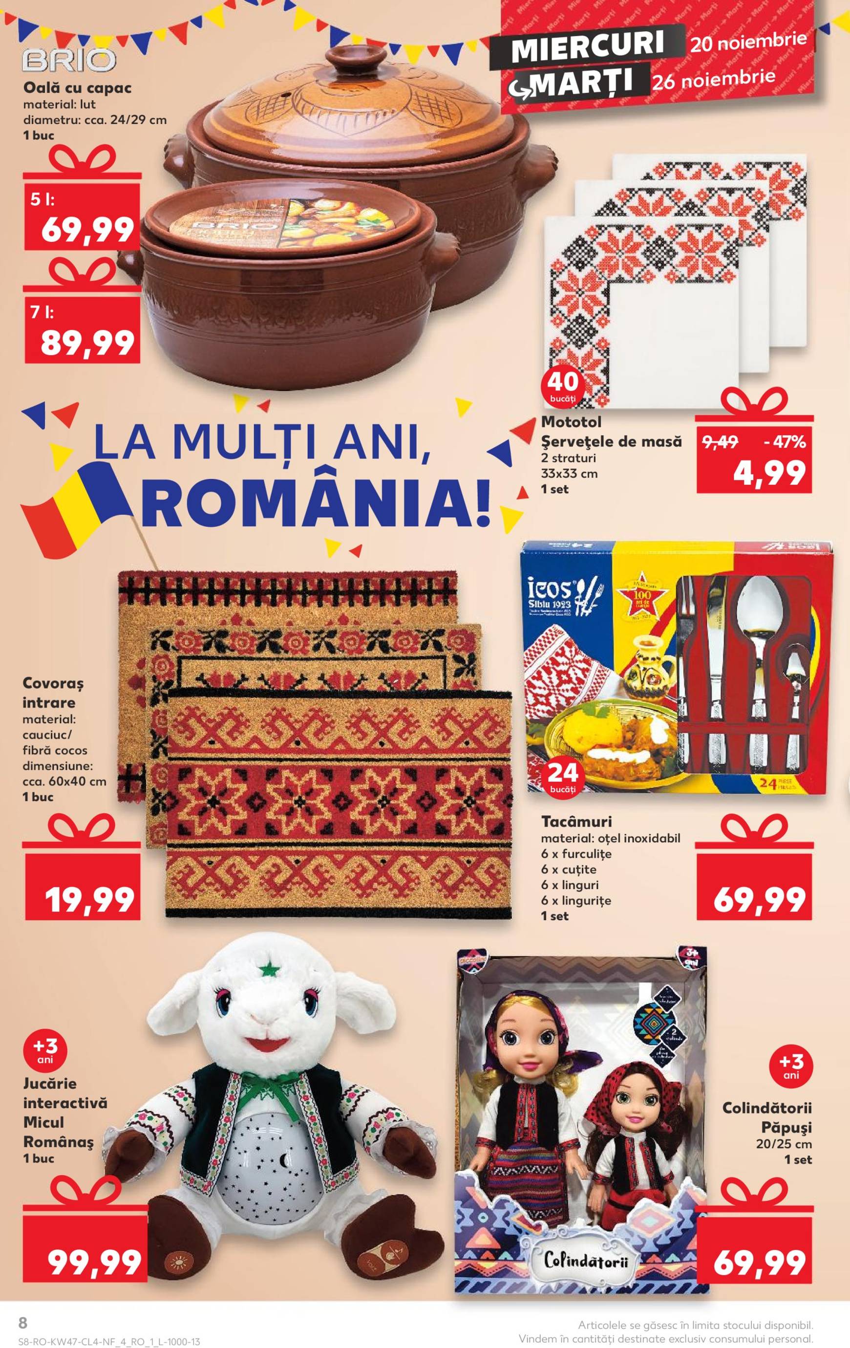 kaufland - Catalog Kaufland valabil din 20.11. - 26.11. - page: 8