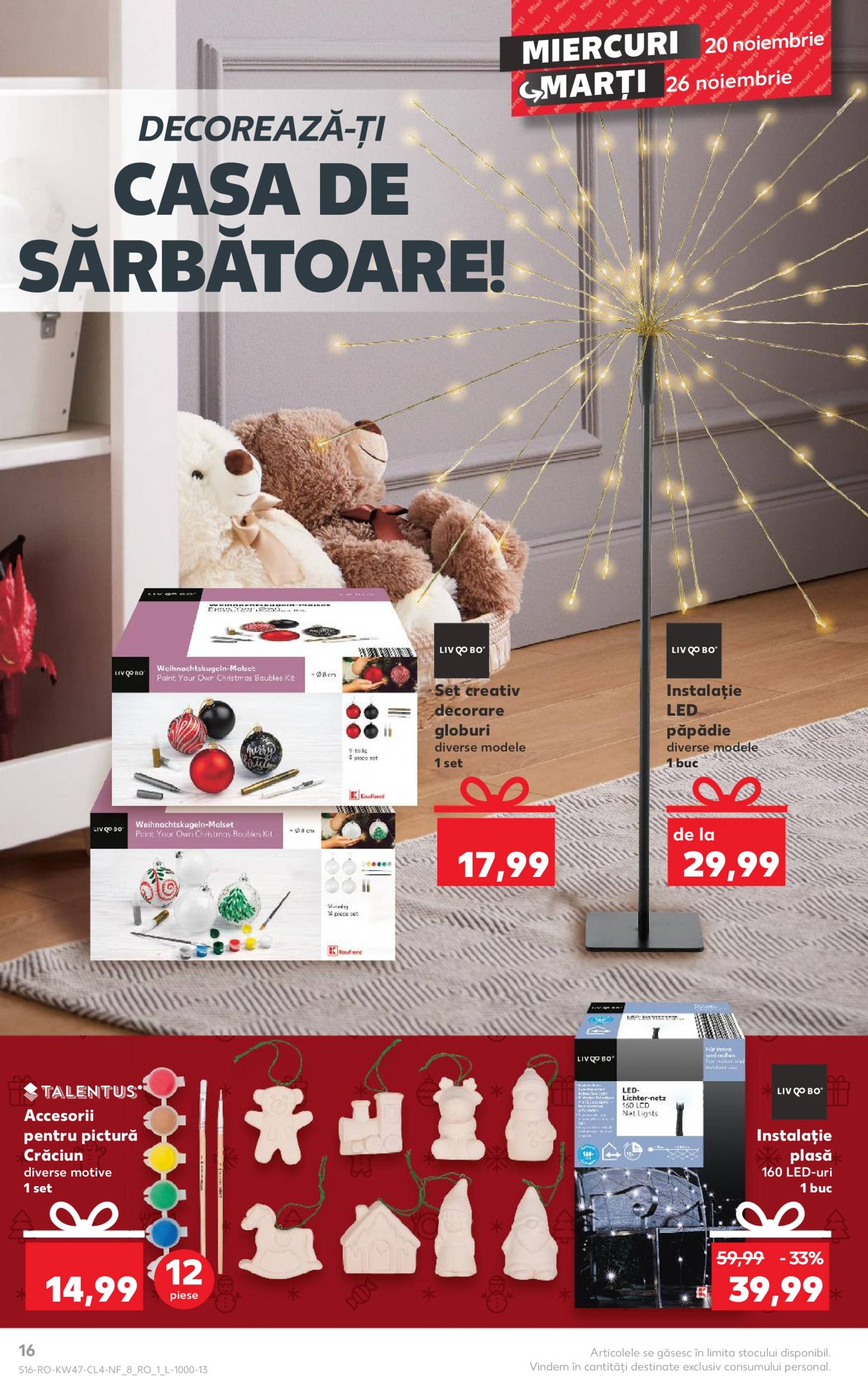 kaufland - Catalog Kaufland valabil din 20.11. - 26.11. - page: 16