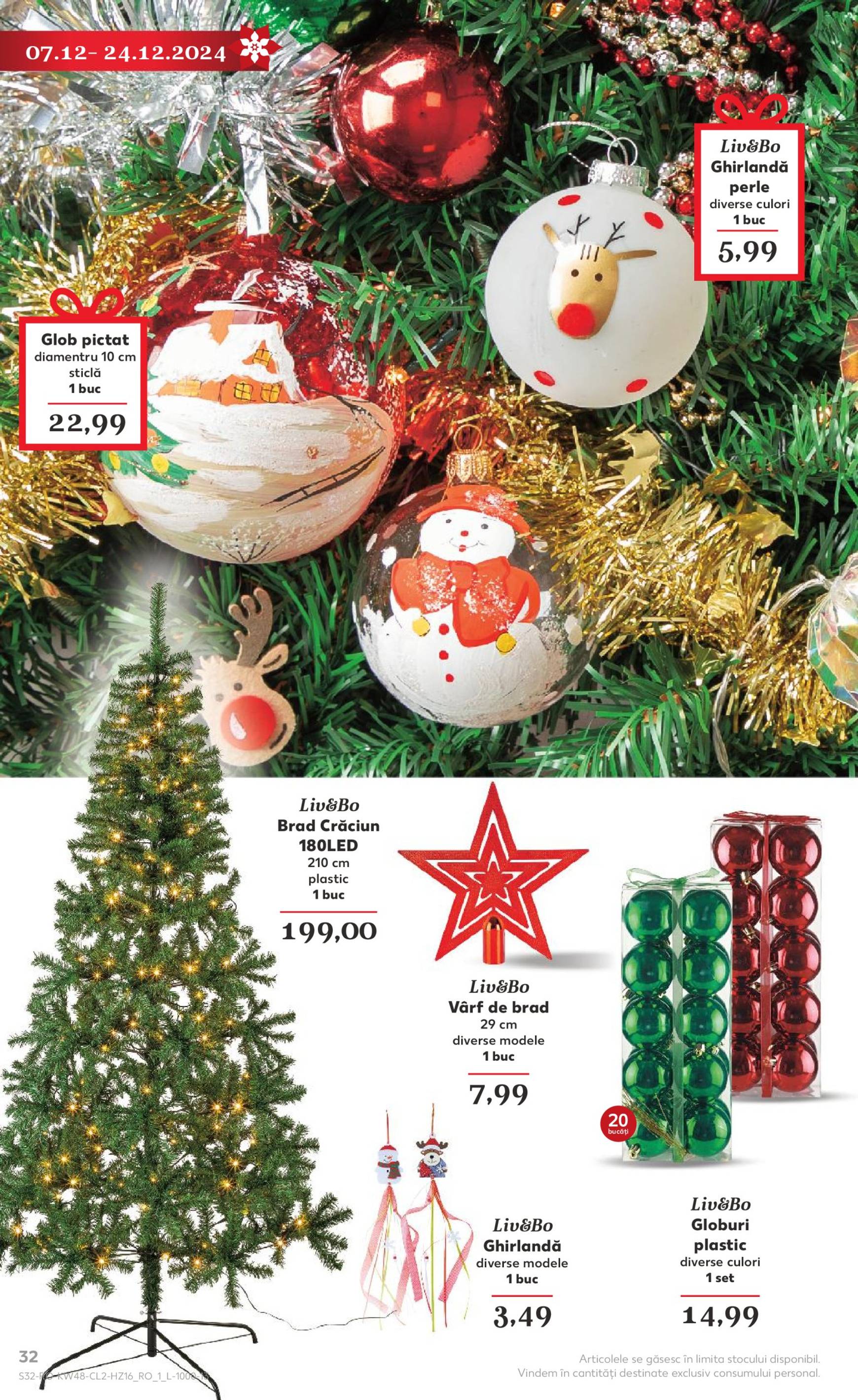 kaufland - Catalog Kaufland - Crăciun valabil din 24.11. - 31.12. - page: 32