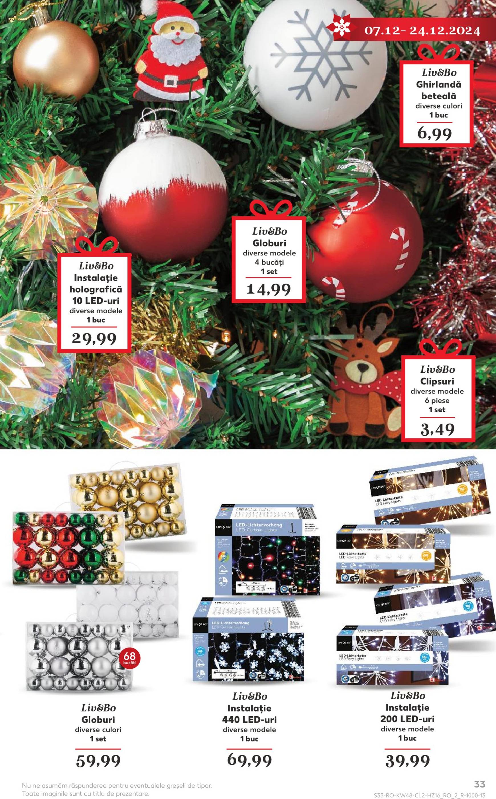 kaufland - Catalog Kaufland - Crăciun valabil din 24.11. - 31.12. - page: 33