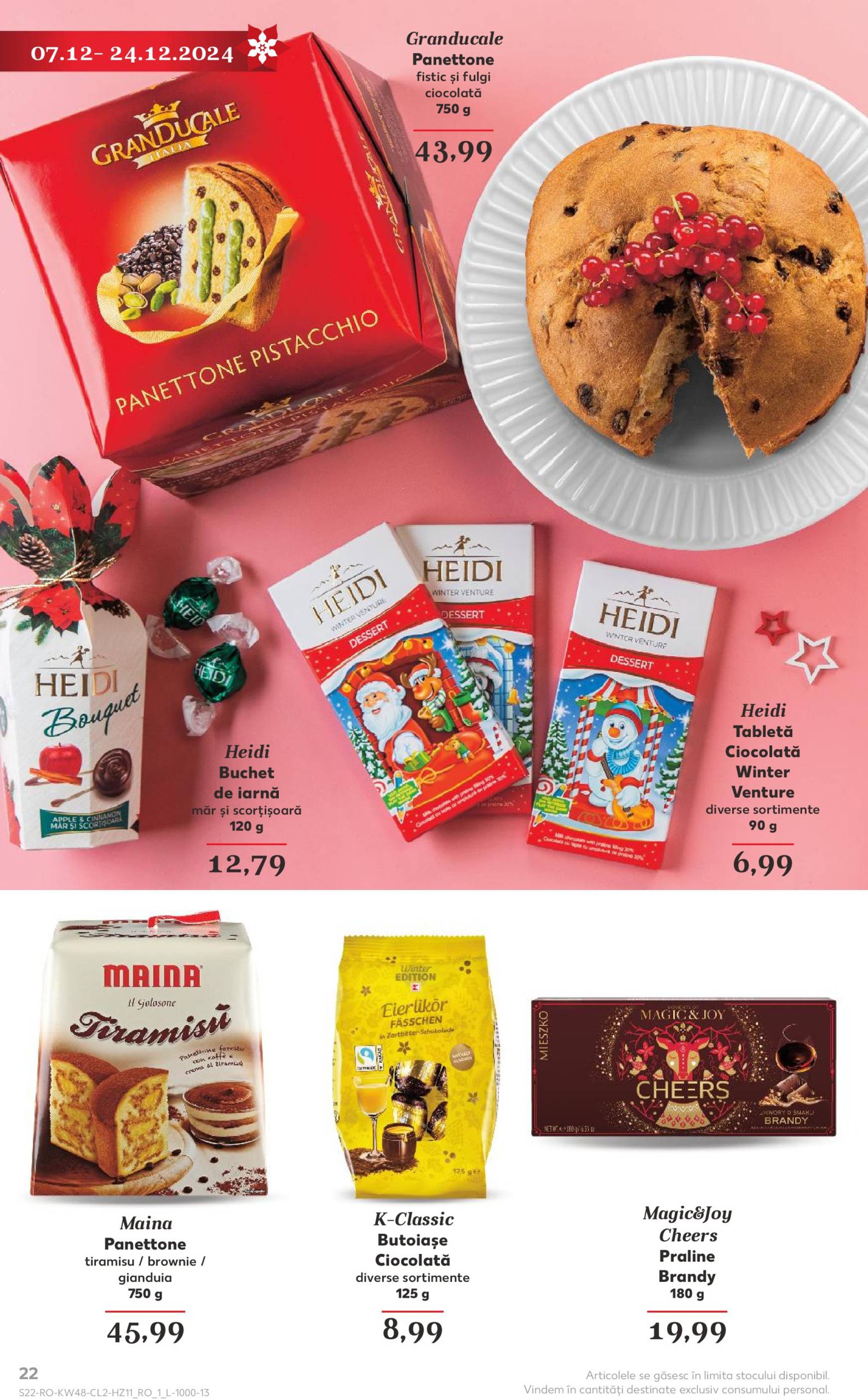 kaufland - Catalog Kaufland - Crăciun valabil din 24.11. - 31.12. - page: 22