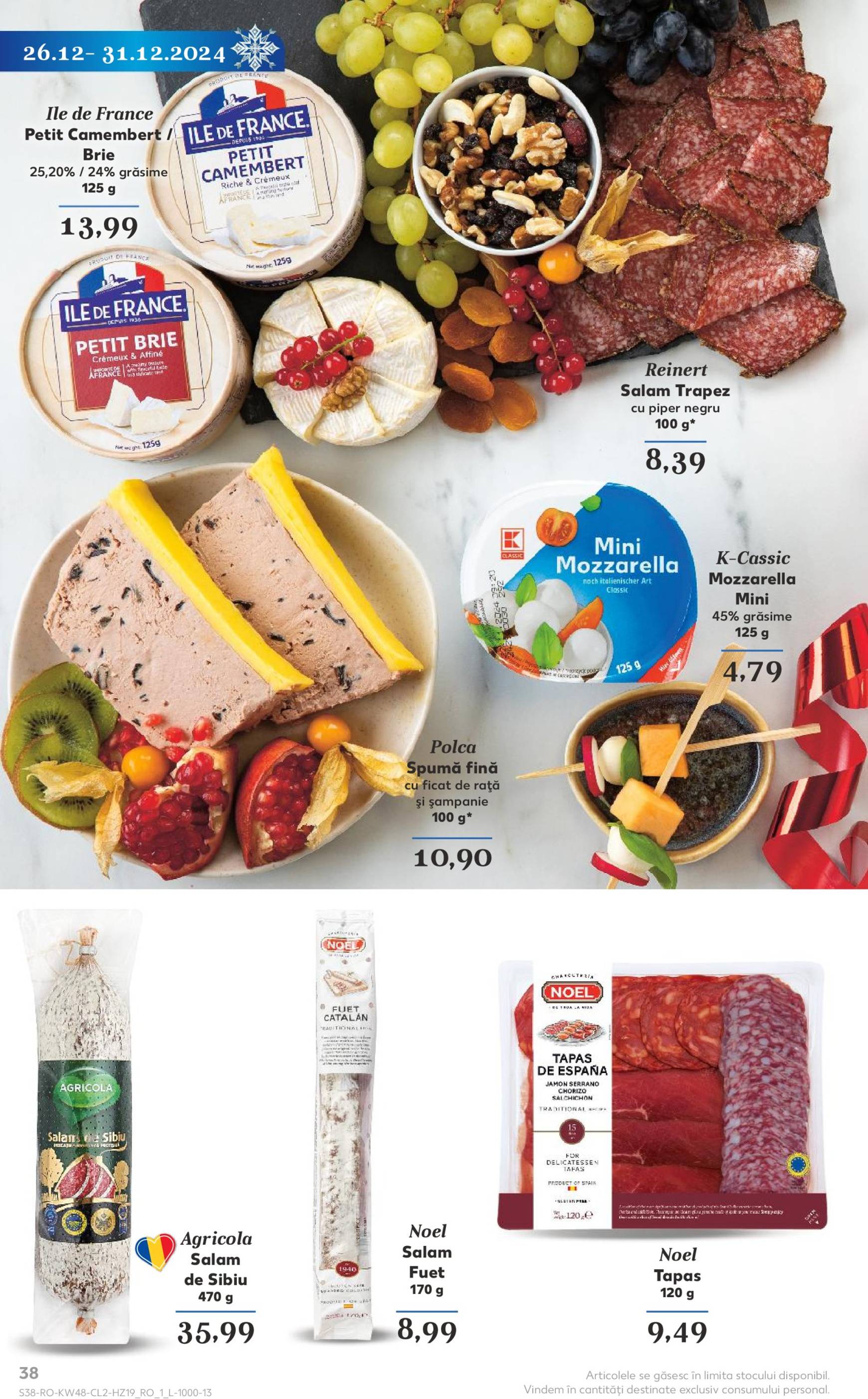 kaufland - Catalog Kaufland - Crăciun valabil din 24.11. - 31.12. - page: 38