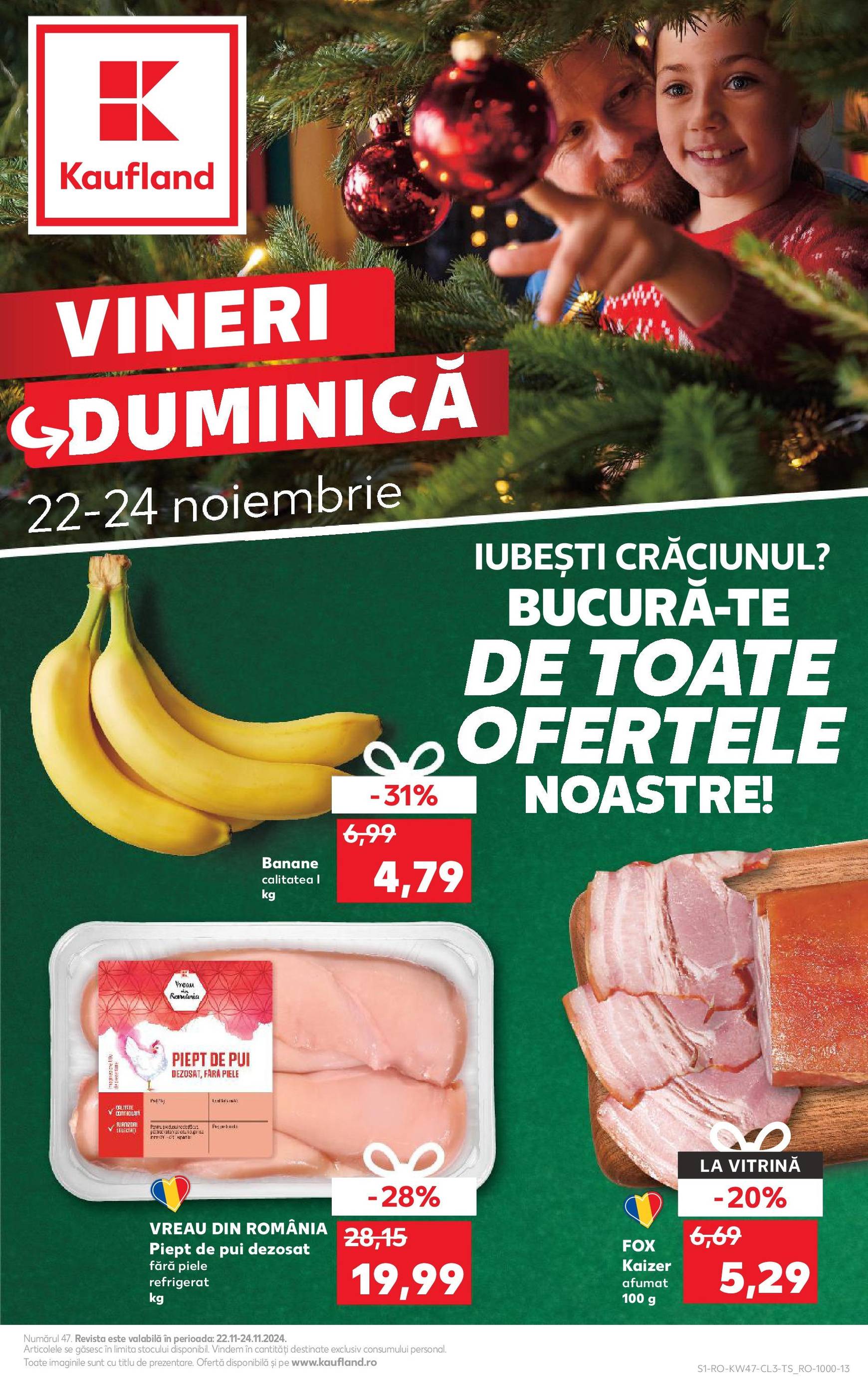 kaufland - Catalog Kaufland valabil din 22.11. - 24.11.