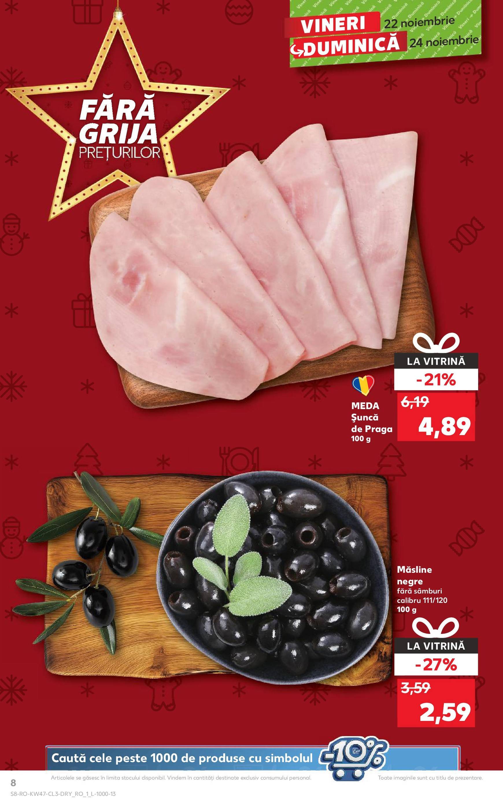 kaufland - Catalog Kaufland valabil din 22.11. - 24.11. - page: 8