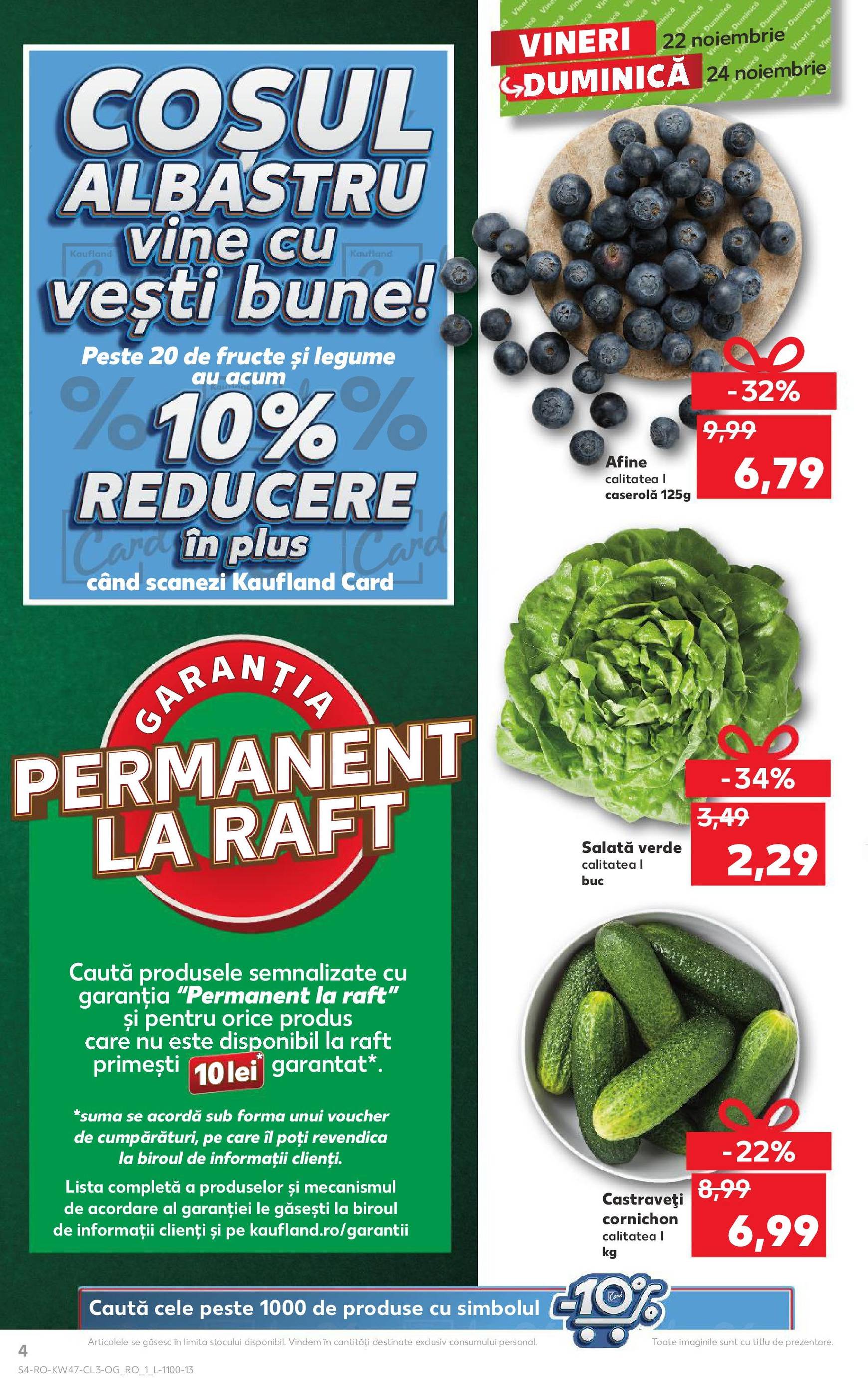 kaufland - Catalog Kaufland valabil din 22.11. - 24.11. - page: 4