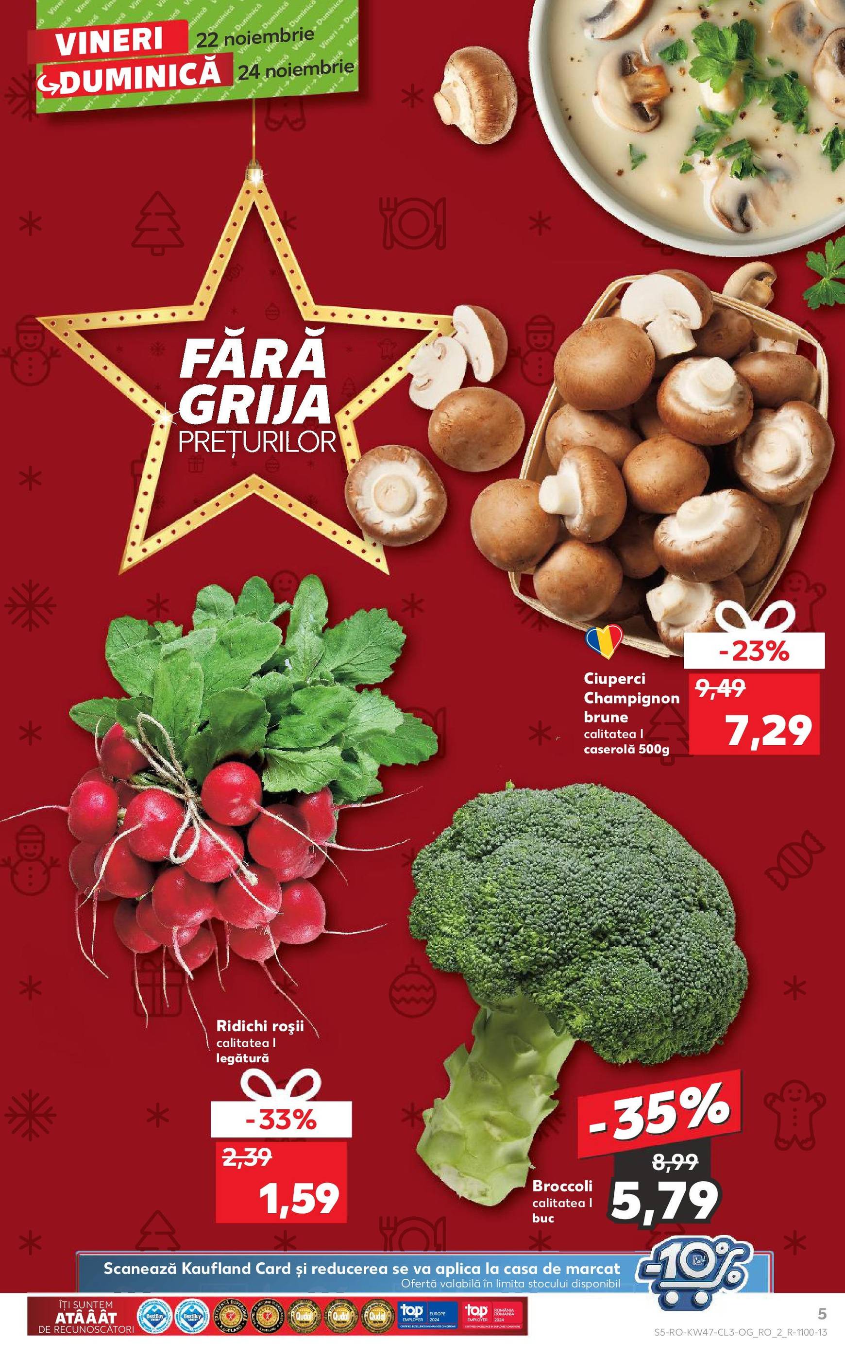 kaufland - Catalog Kaufland valabil din 22.11. - 24.11. - page: 5