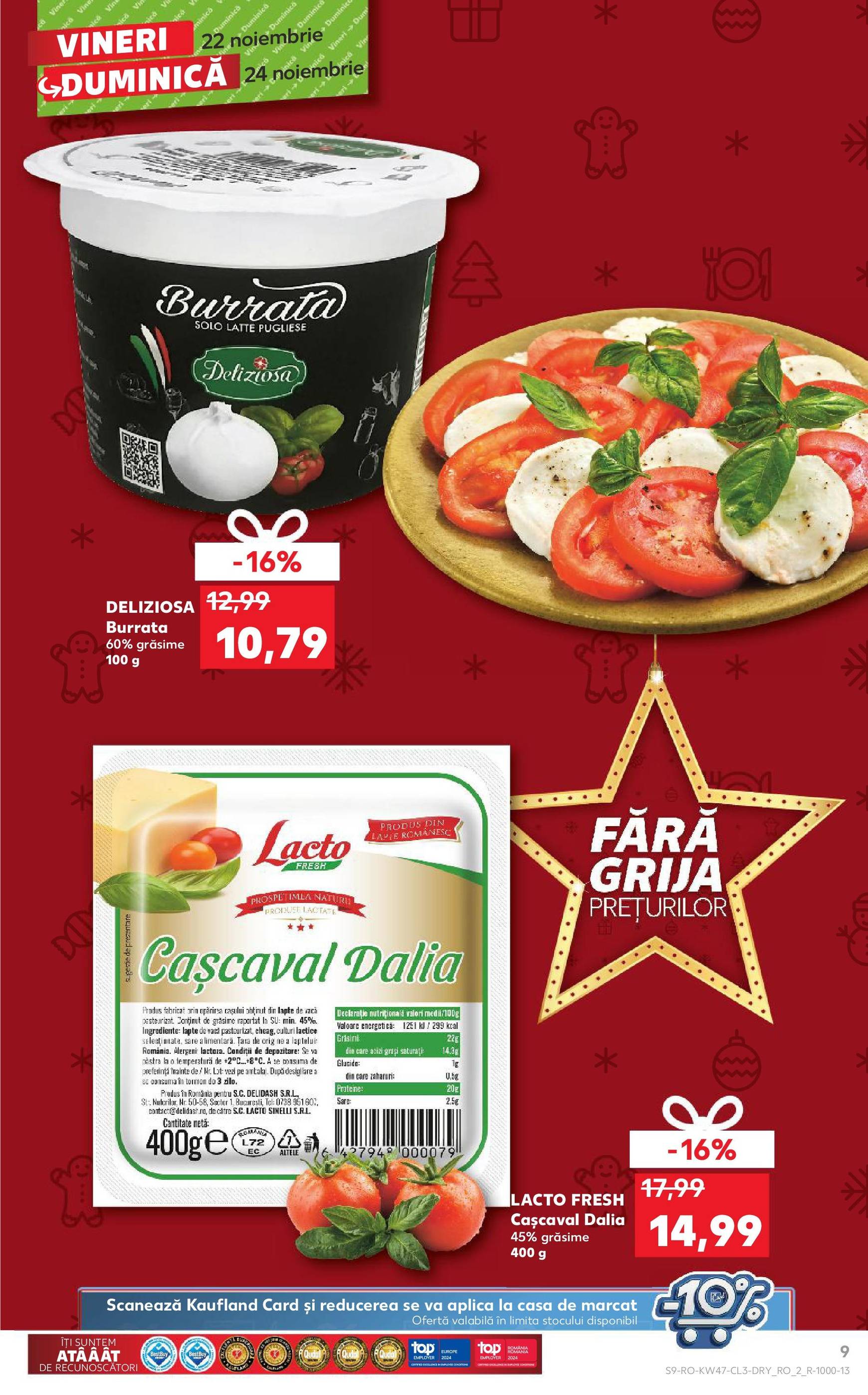 kaufland - Catalog Kaufland valabil din 22.11. - 24.11. - page: 9