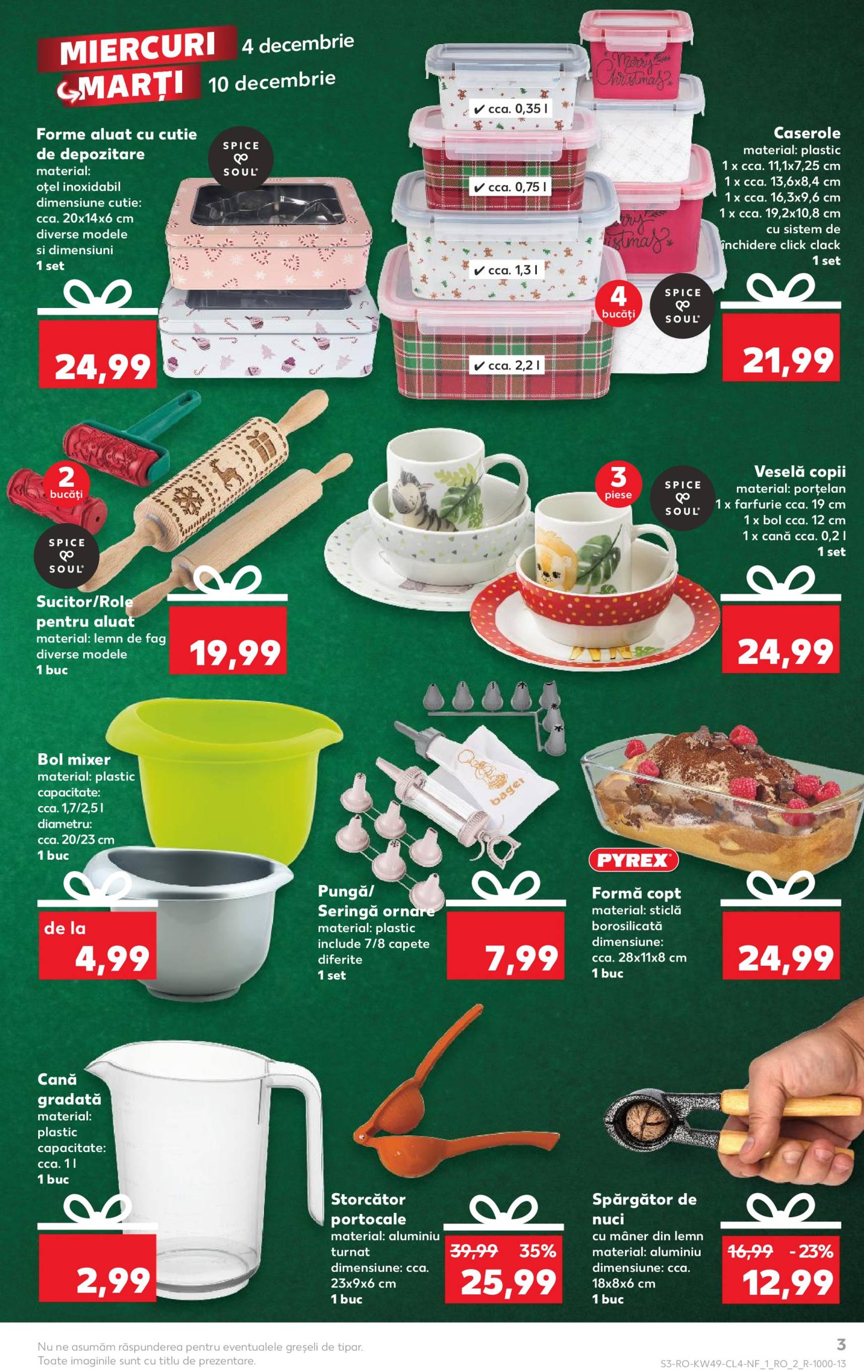 kaufland - Catalog Kaufland valabil din 04.12. - 10.12. - page: 3