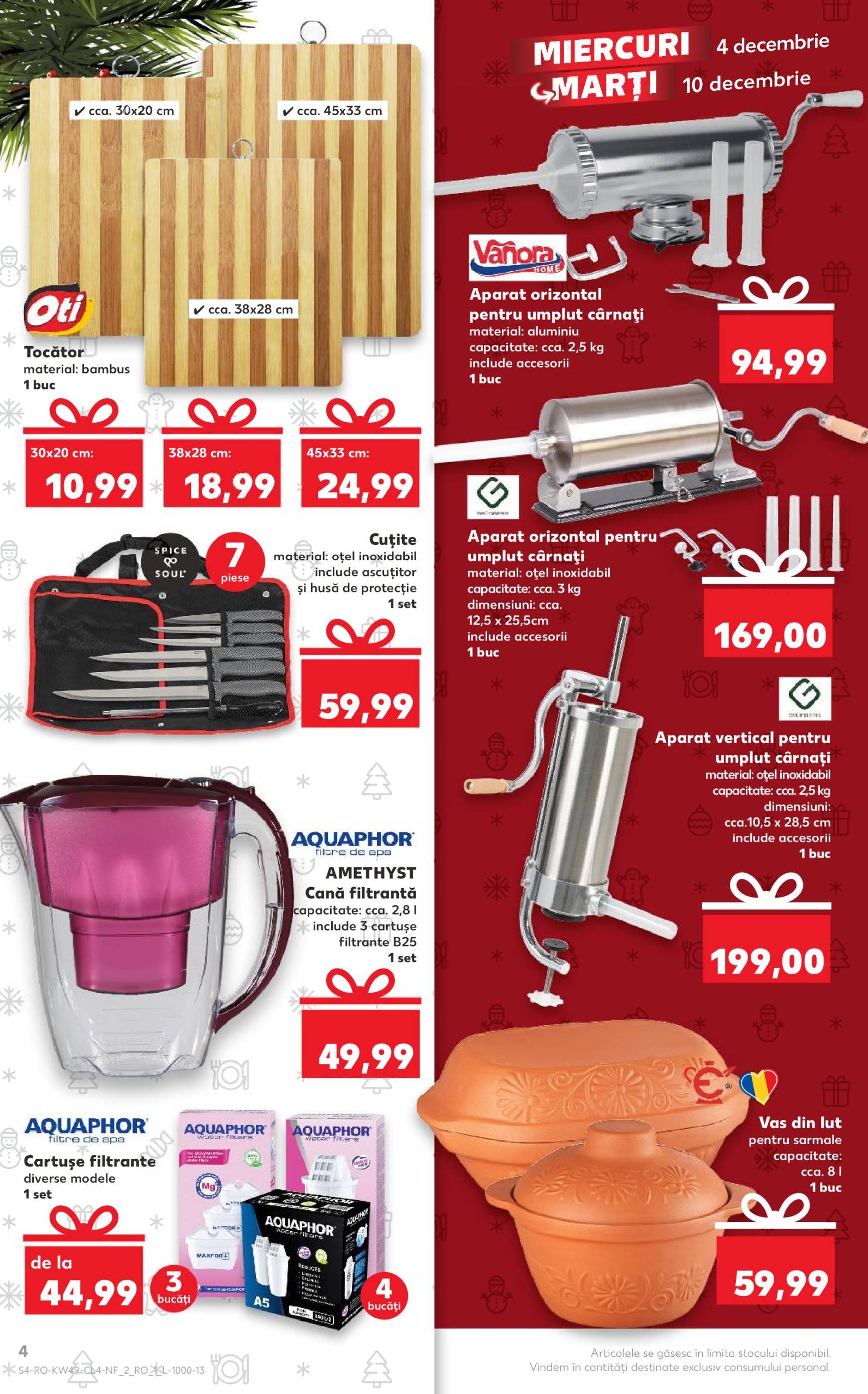 kaufland - Catalog Kaufland valabil din 04.12. - 10.12. - page: 4